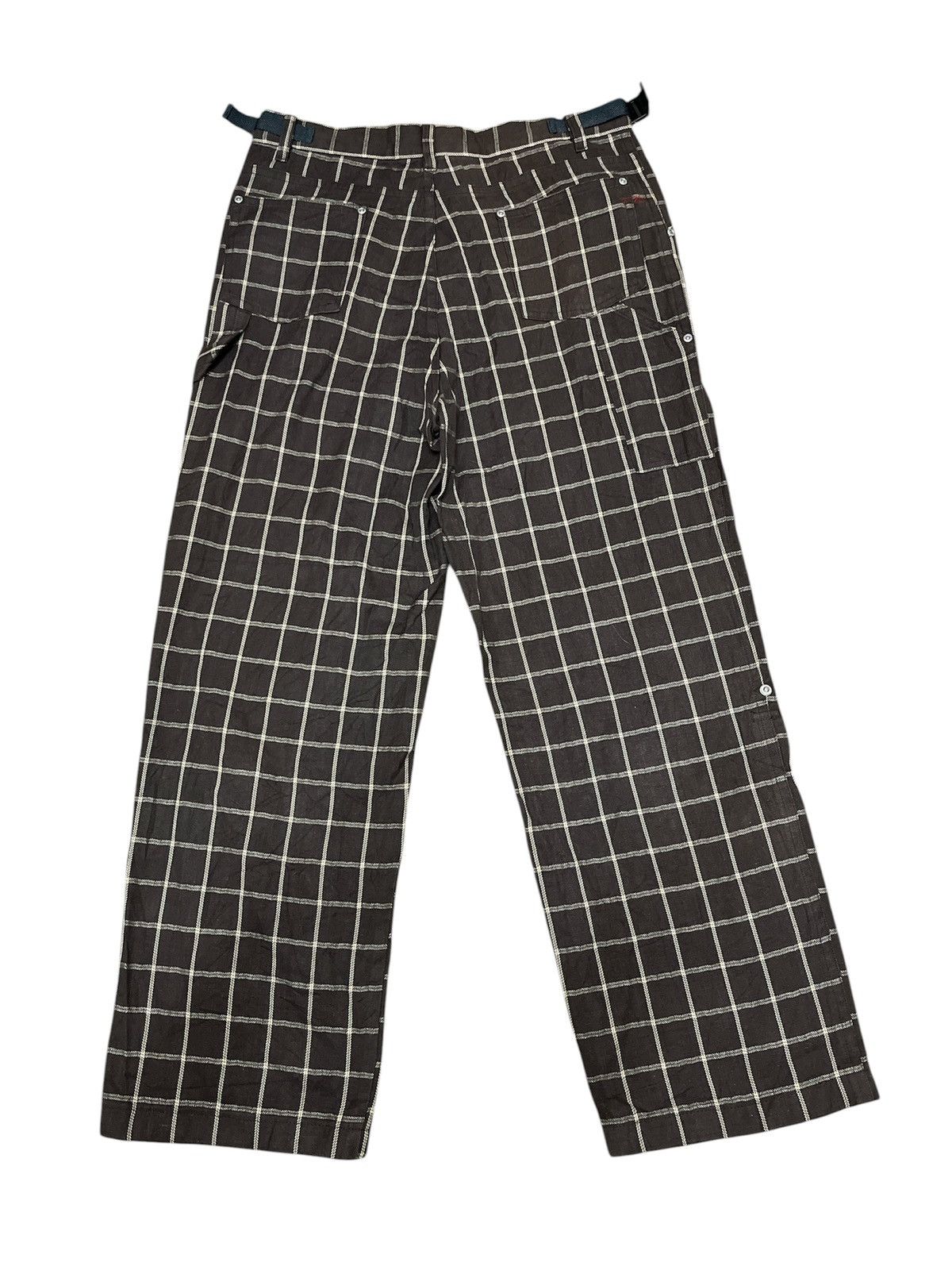 Japanese Brand T&C Surf Designs Check Carpenter Trousers Size US 34 / EU 50 - 2 Thumbnail