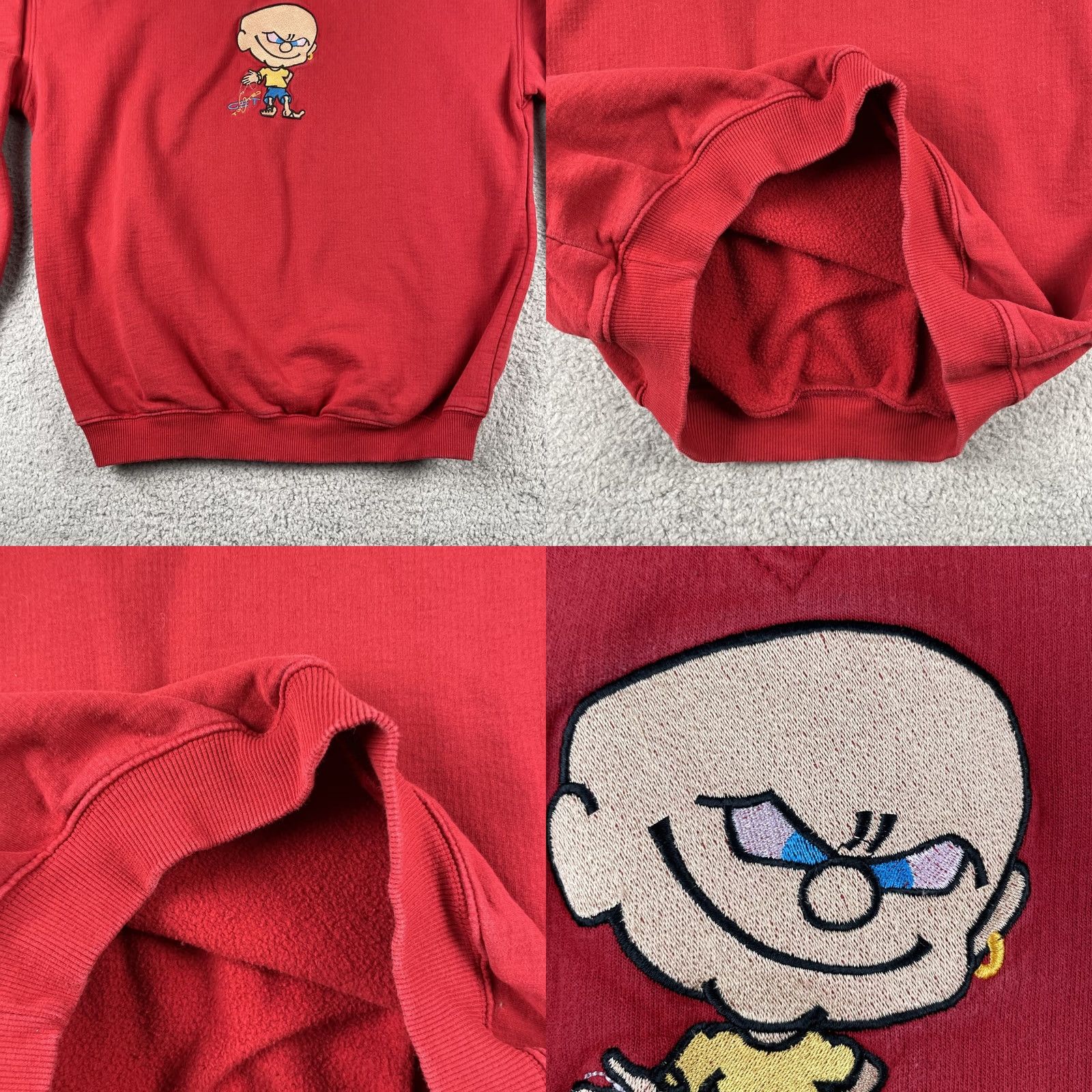Vintage VINTAGE Winnipeg Canada Men’s XL Red Pull Over Sweatshirt 90s Big Sweatshirt Mens Red 90s Canada XL Size US XL / EU 56 / 4 - 8 Thumbnail