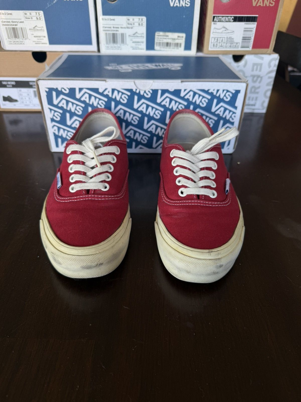 Vans Vans Vault OG Authentic LX Chili Pepper Red Size US 7.5 / EU 40-41 - 5 Thumbnail