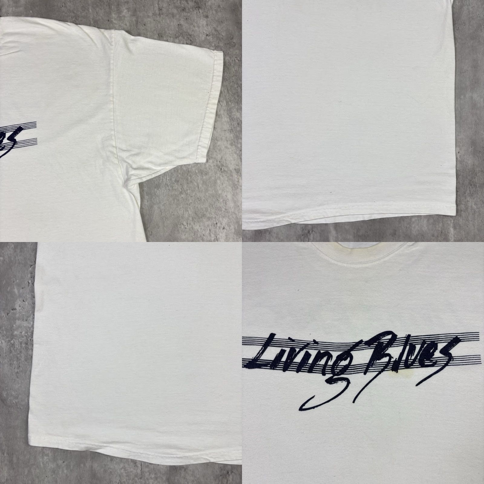 Hanes VINTAGE Hanes T-Shirt University Of Mississippi Promo Adult XL Blue Music Shirt Men 90s Size US XL / EU 56 / 4 - 8 Thumbnail