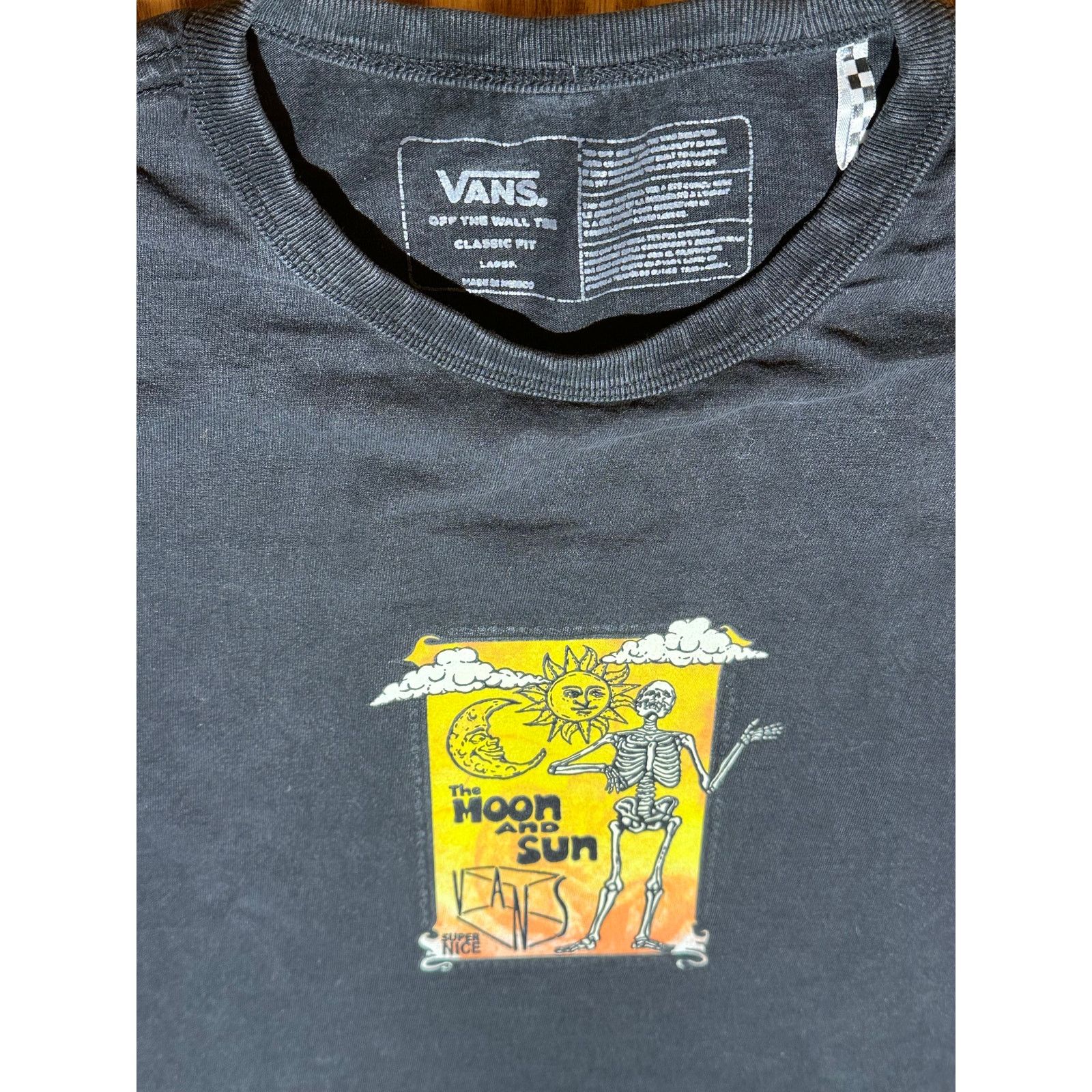 Vans Vans The Moon And Sun Skeleton Print Size L Size US L / EU 52-54 / 3 - 4 Thumbnail