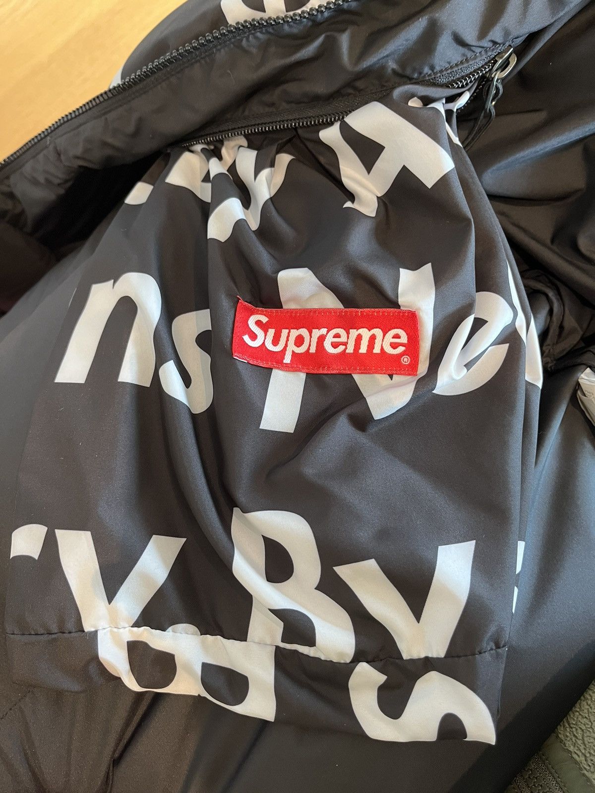 Supreme × The North Face Supreme x TNF BAMN Black Nuptse Jacket Size US L / EU 52-54 / 3 - 5 Thumbnail