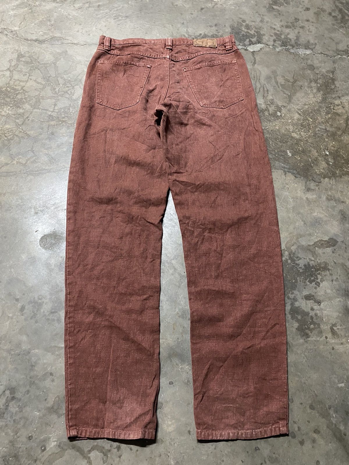 Vintage Rare Vintage USA Two Star Dog 100% Hemp Balloons Jeans Size US 34 / EU 50 - 6 Thumbnail