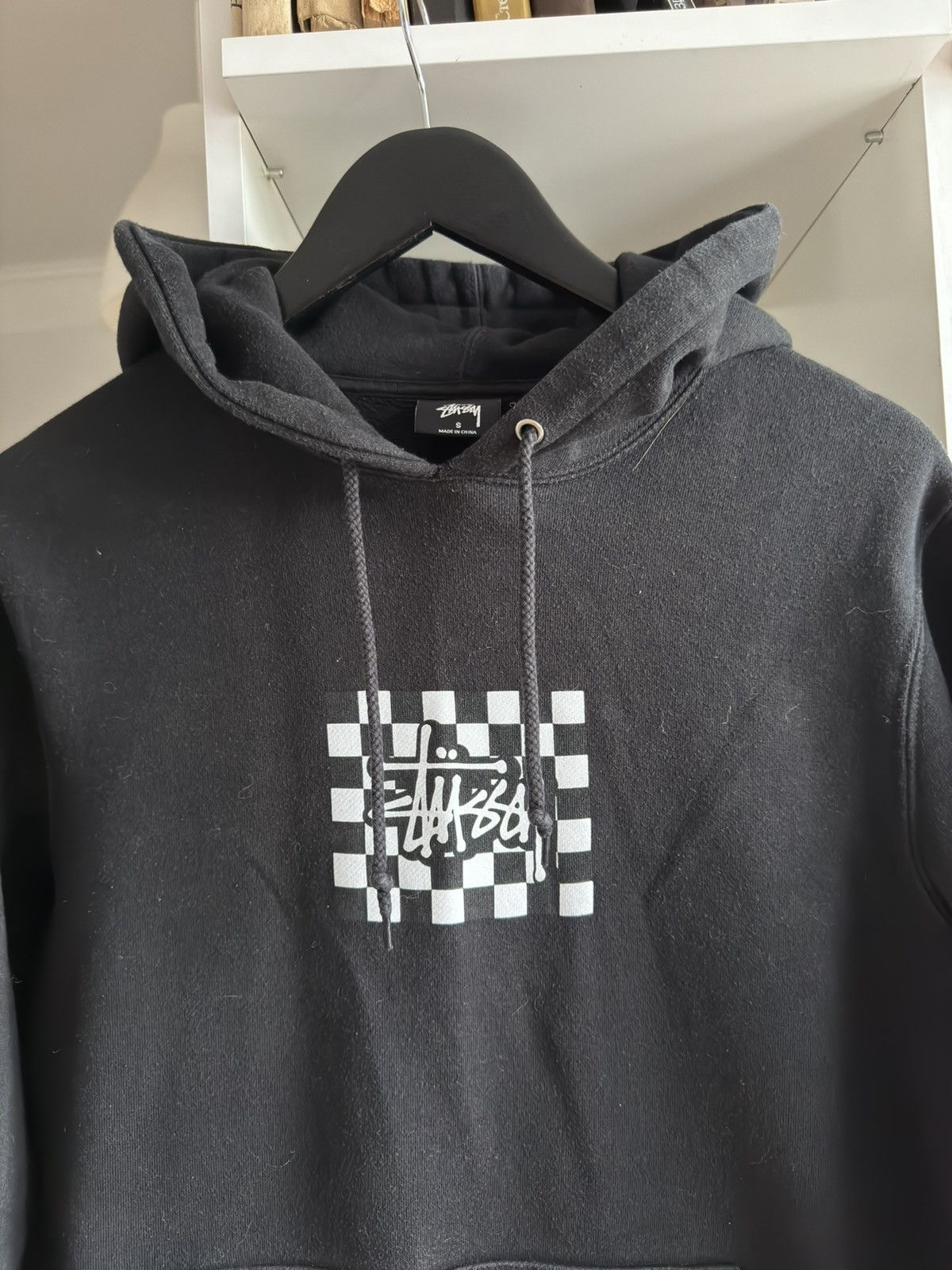 Stussy STUSSY CHESS LOGO HOODIE Size US M / EU 48-50 / 2 - 3 Thumbnail