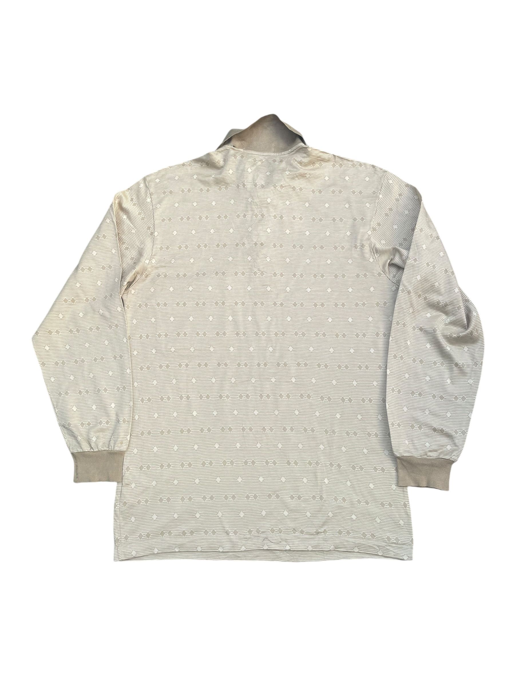 Alfred Dunhill × Designer Vintage Dunhill Polo Tshirt Long Sleeve Size US M / EU 48-50 / 2 - 5 Thumbnail