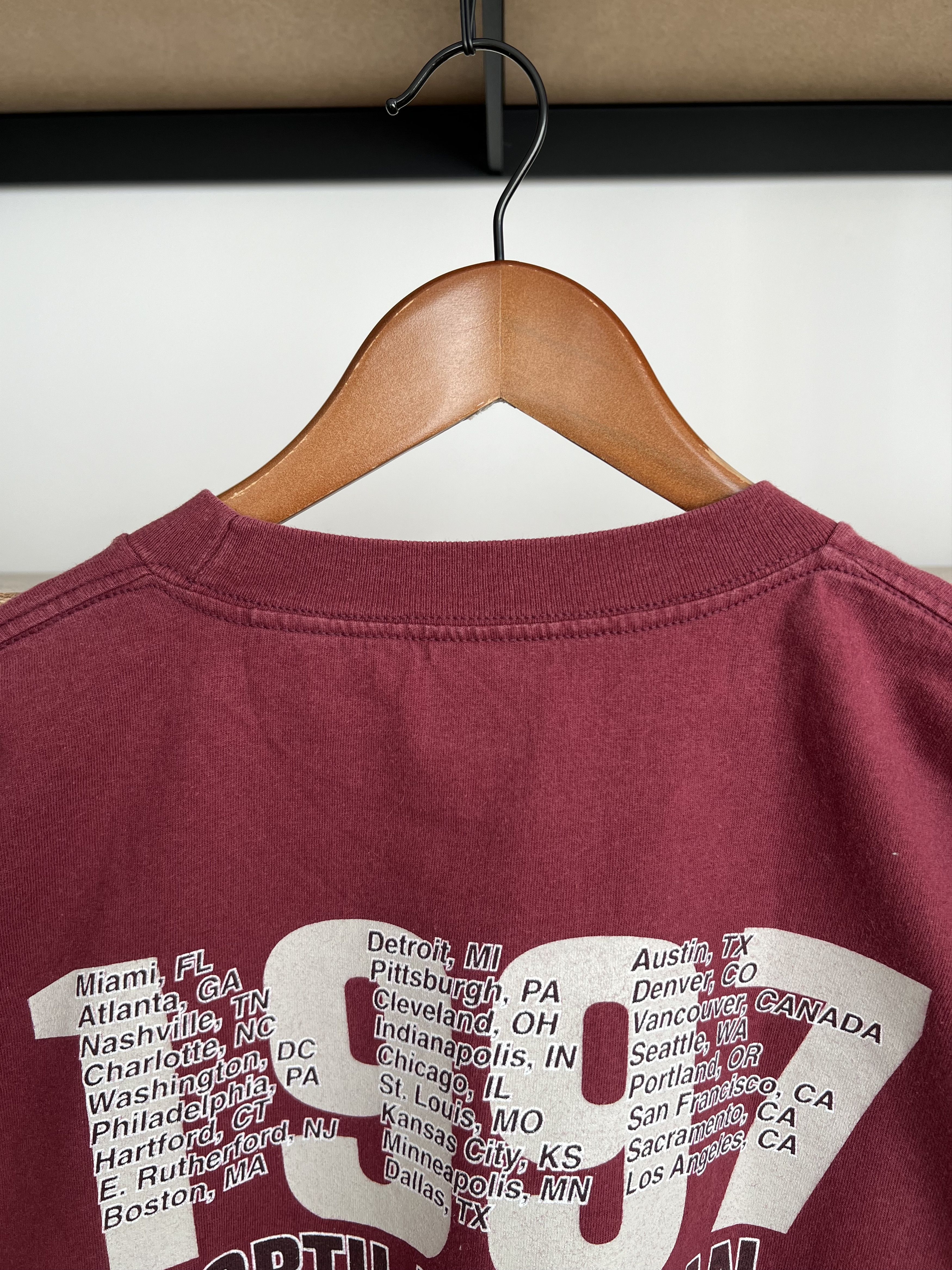 Band Tees Vintage 1997 Rage Against The Machine North American Tour Size US XL / EU 56 / 4 - 15 Thumbnail