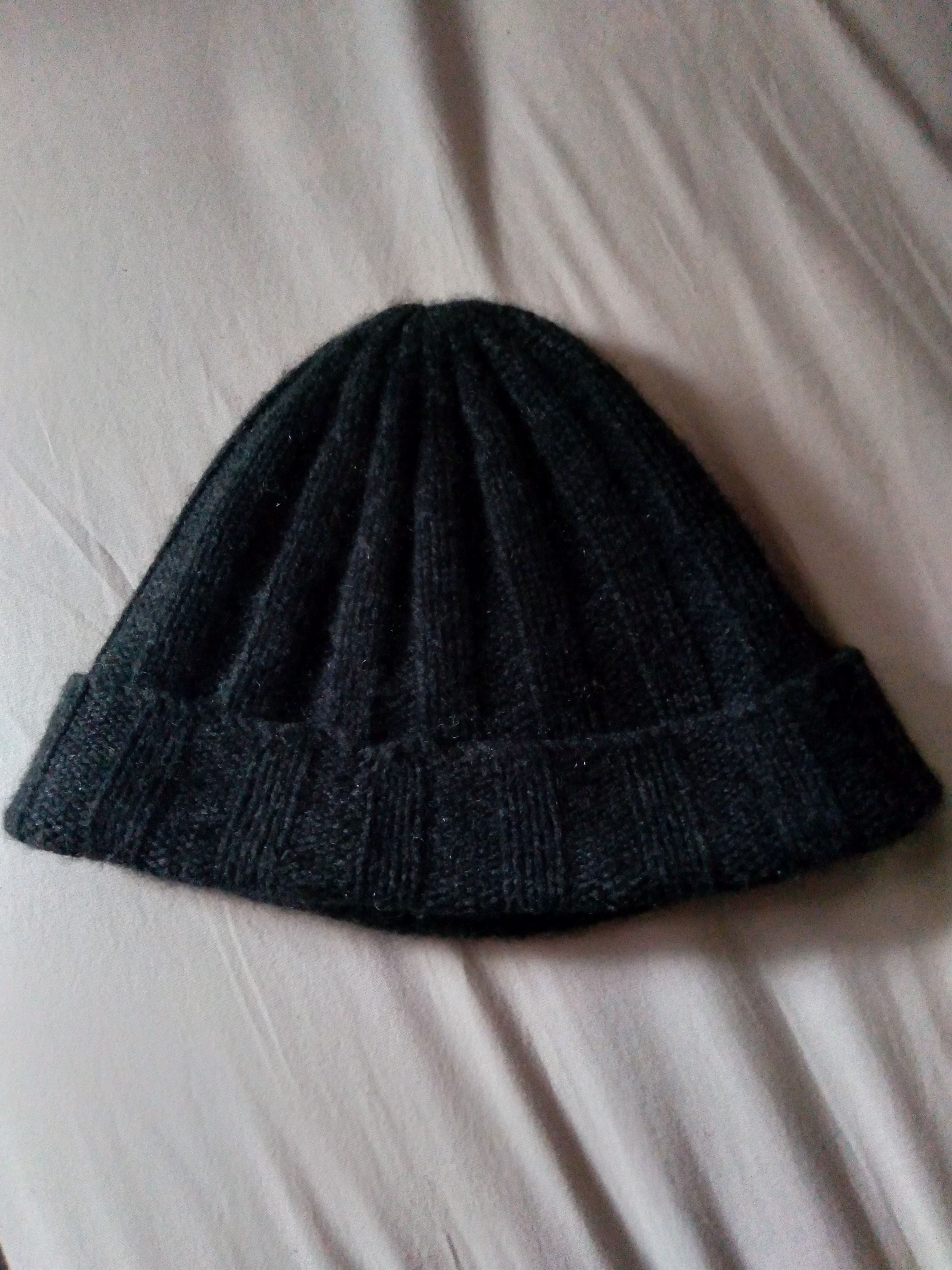 James Perse Cashmere Beanie Cableknit Hat Charcoal Gray Size ONE SIZE - 1 Thumbnail