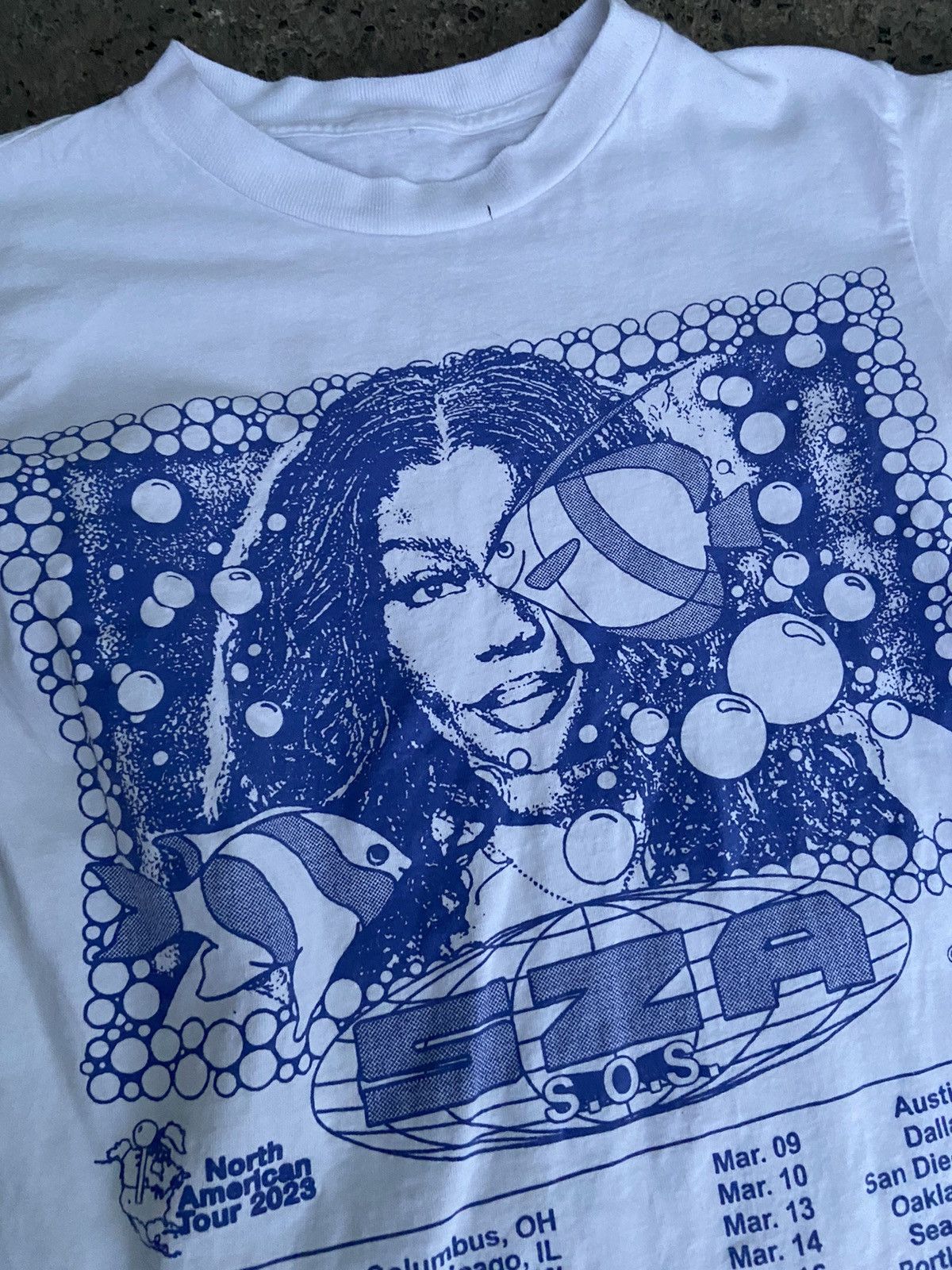 Online Ceramics Online ceramics SZA SOS tour tee Size US S / EU 44-46 / 1 - 2 Thumbnail