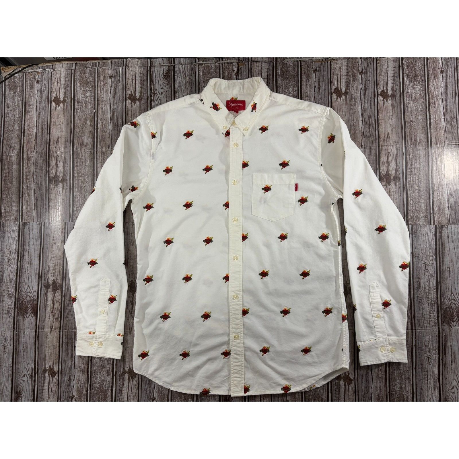 【希少】Supreme Crown Logo Oxford Shirt Supreme Supreme Crown Logo Oxford Shirt | Grailed