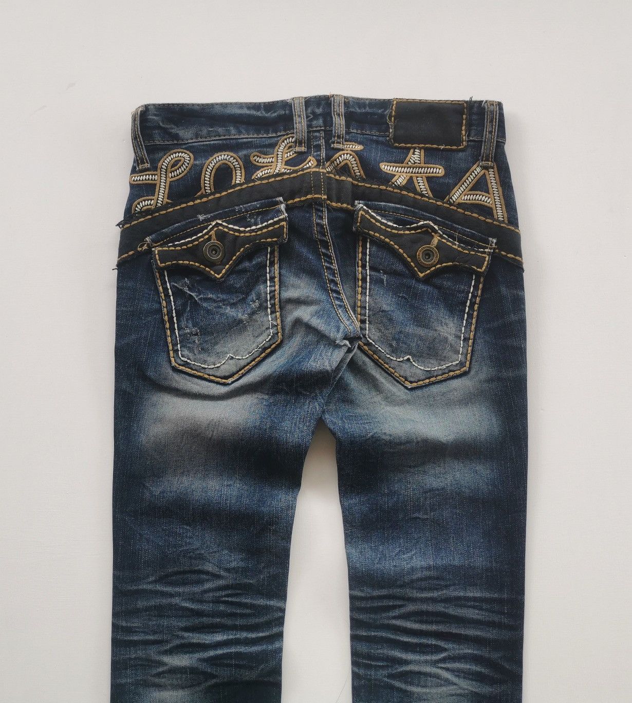 Lolita Y2K Vintage Distressed Denim Jeans
