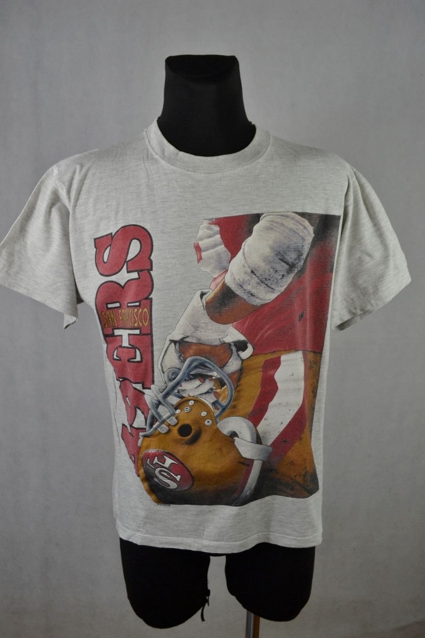 Nutmeg Vintage 1995 San Francisco 49ers Nutmeg NFL Graphic T-shirt Size US M / EU 48-50 / 2 - 1 Thumbnail