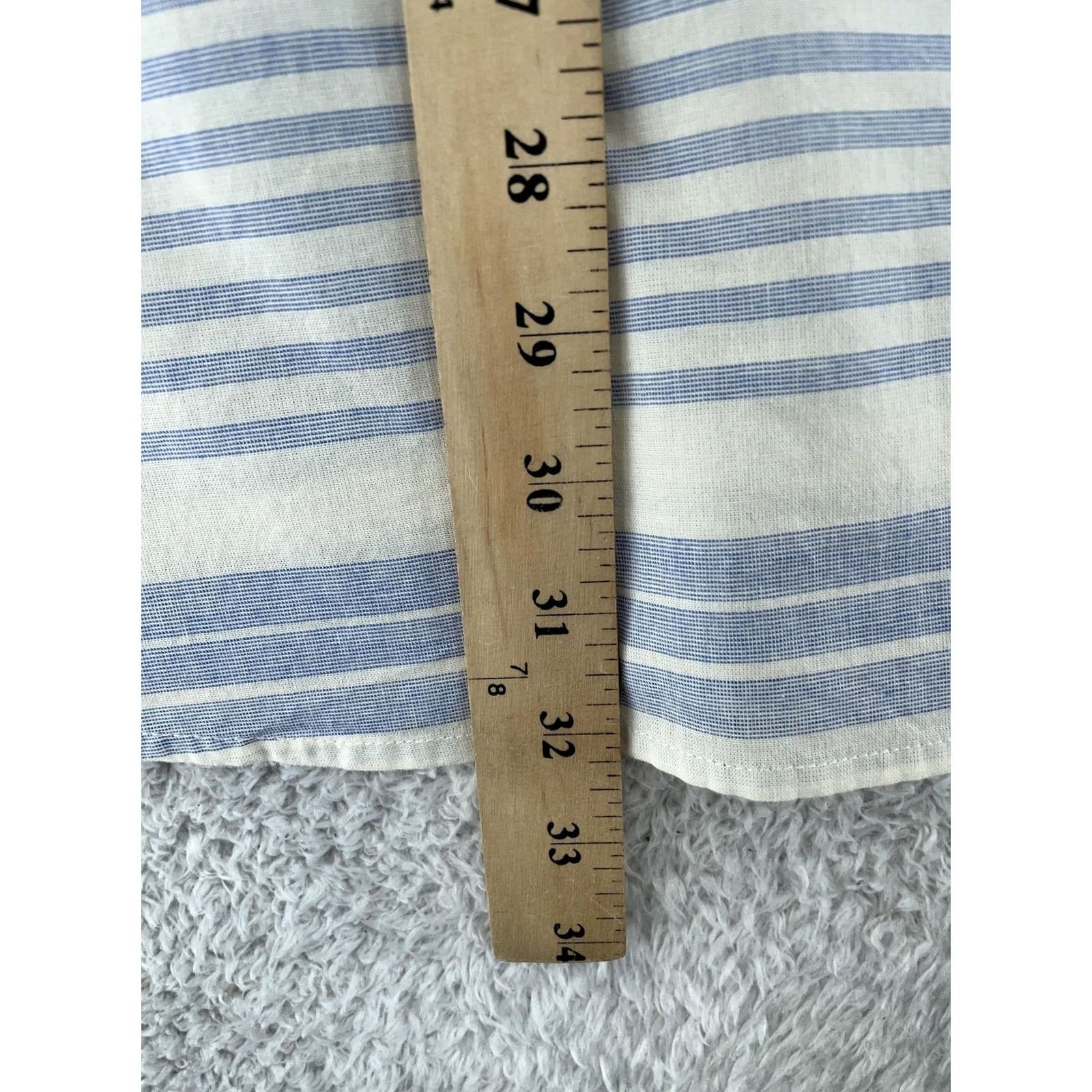 J.Crew J.Crew Tunic Top Womens Small Blue White Stripe Cotton Sleeveless Collar Popover Blouse Shirt Casual Womens Regular Knits Size S / US 4 / IT 40 - 4 Thumbnail