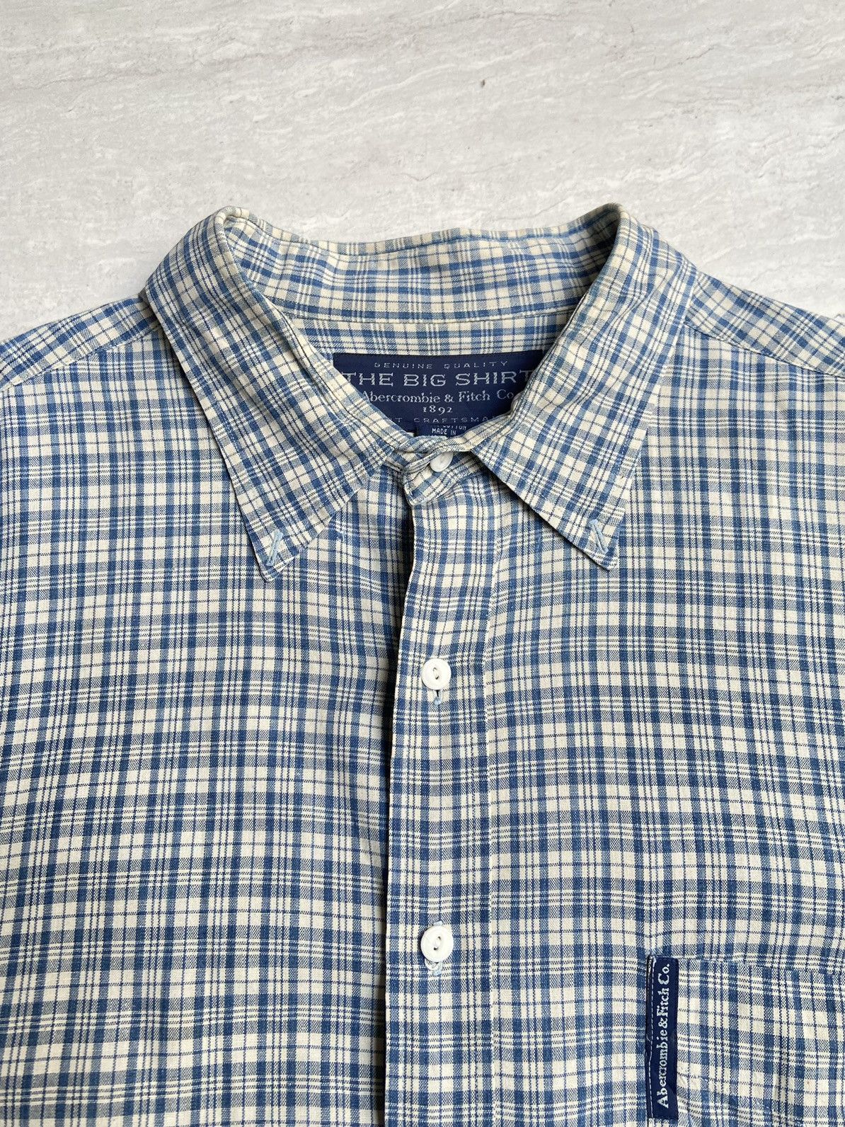 Abercrombie & Fitch ABERCROMBIE & FITCH CO Plaid Shirt Size US XXL / EU 58 / 5 - 5 Thumbnail