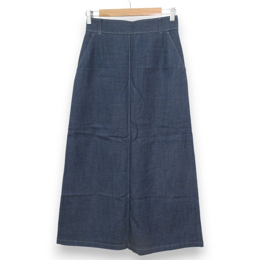 Other Other ANAYI Chambray Long Skirt Denim Skirts DUTY FREE for USA Size ONE SIZE - 1 Thumbnail