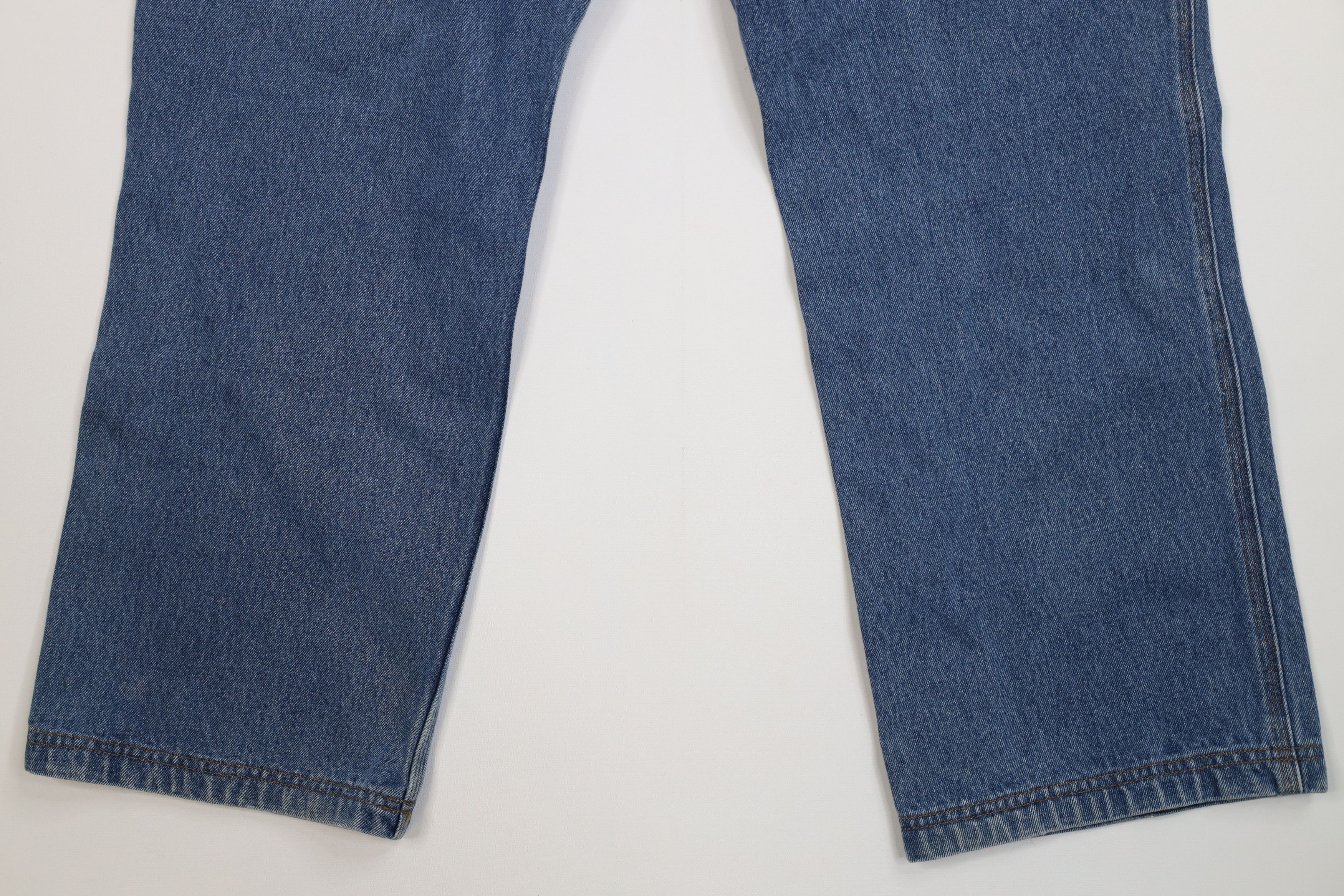 Duluth Trading Company Duluth Trading Co Faded Workwear Wide Leg Denim Jeans Cotton Size US 36 / EU 52 - 11 Thumbnail