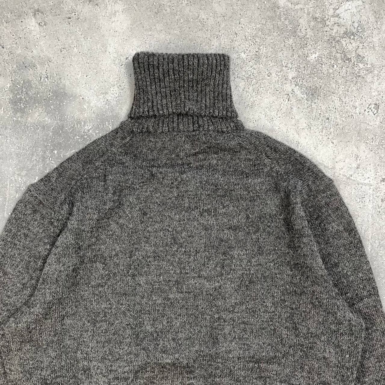 Dsquared2 Dsquared2 High Neck Alpaca Sweater Jumper Gray Size XL Size US XL / EU 56 / 4 - 12 Thumbnail