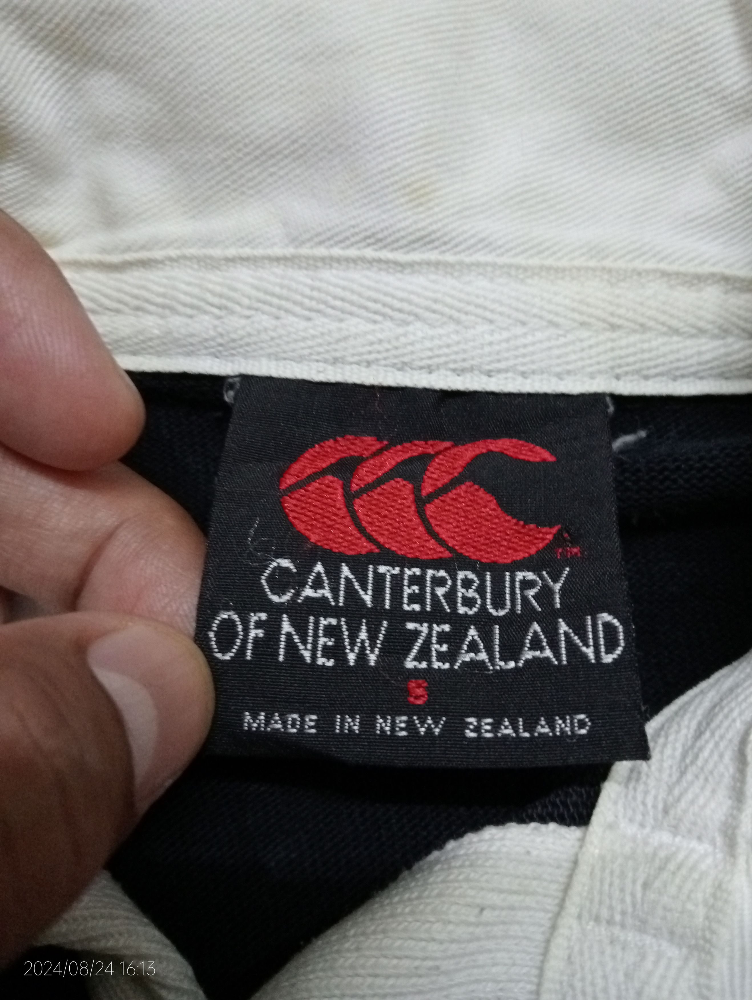 Canterbury of New Zealand VTG '90s Canterbury of New Zealand All Blacks Rugby Jersey Size US S / EU 44-46 / 1 - 2 Thumbnail