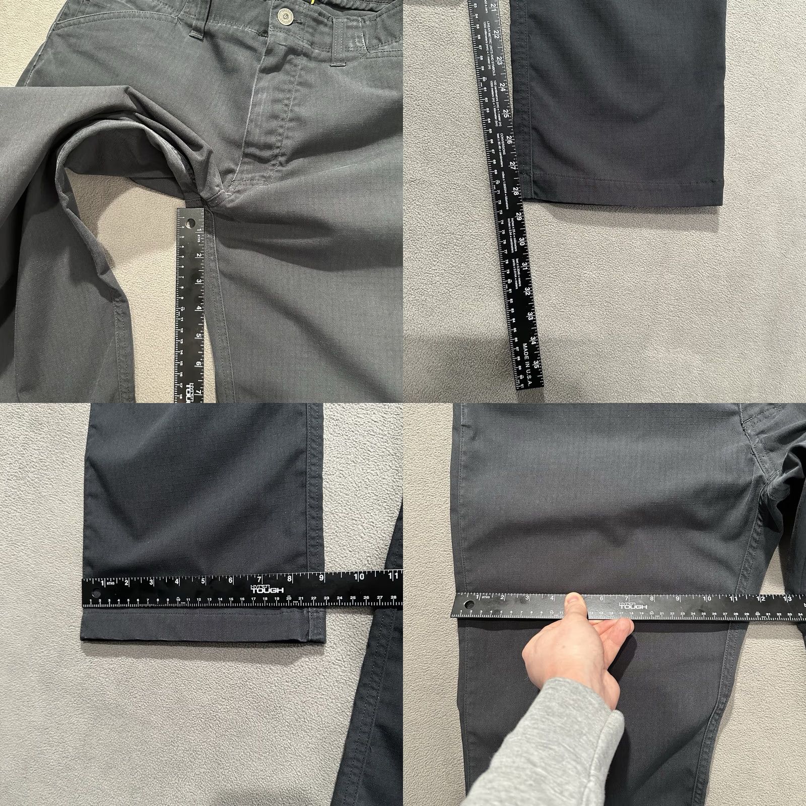 Under Armour Under Armour Mens Pants 34x30 Black Storm Tactical Utility Ripstop GUC (35x28) Size US 34 / EU 50 - 9 Thumbnail
