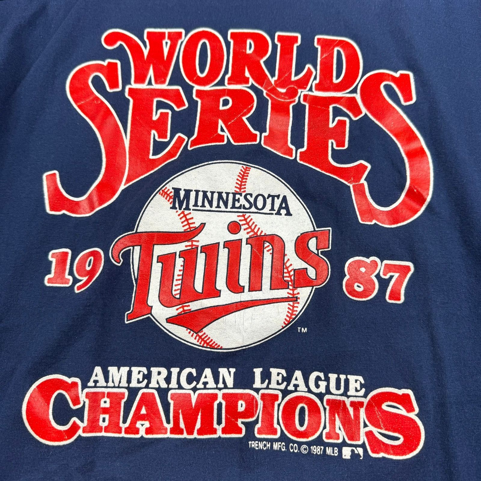 Other Vintage 1987 Minnesota Twins Champions T-Shirt - Size Large Size US L / EU 52-54 / 3 - 3 Thumbnail