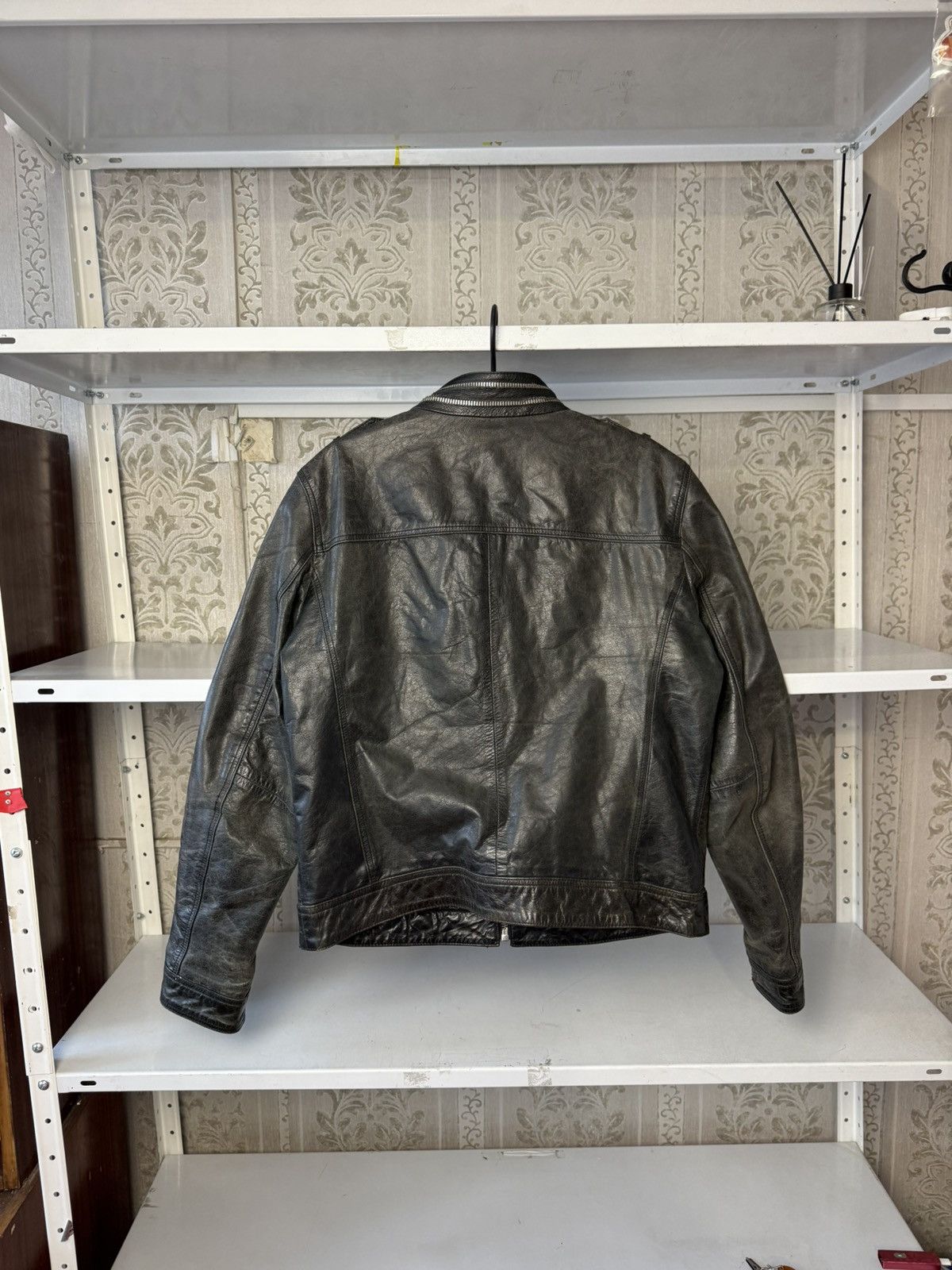 Leather Crazy True Vintage Cycle Rider Leather Jacket Biker Rare Y2K Size US L / EU 52-54 / 3 - 3 Thumbnail