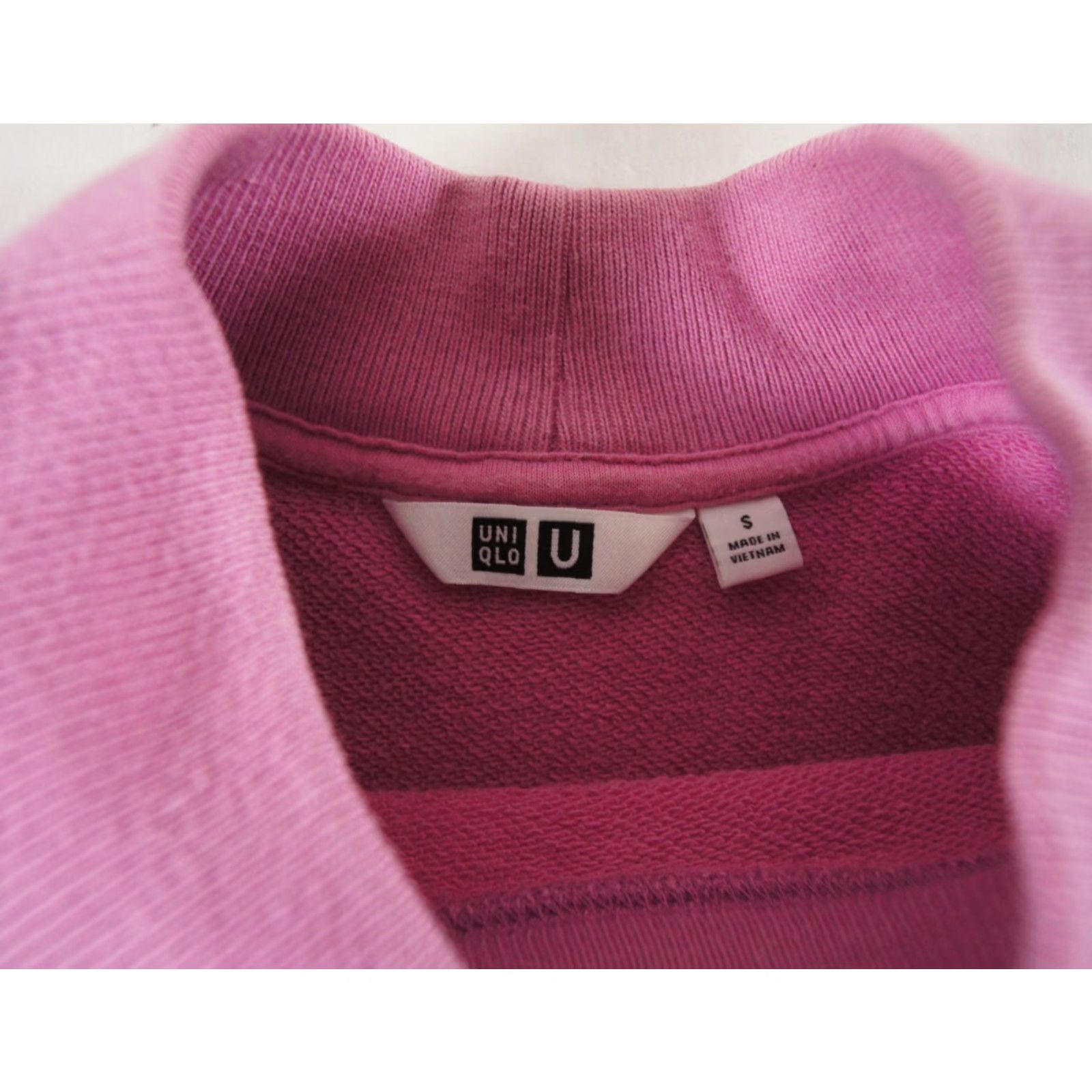 Uniqlo Uniqlo Women's Sweatshirt Small Pink Crewneck Pullover Casual Outdoor Long Sleeve Size S / US 4 / IT 40 - 5 Thumbnail