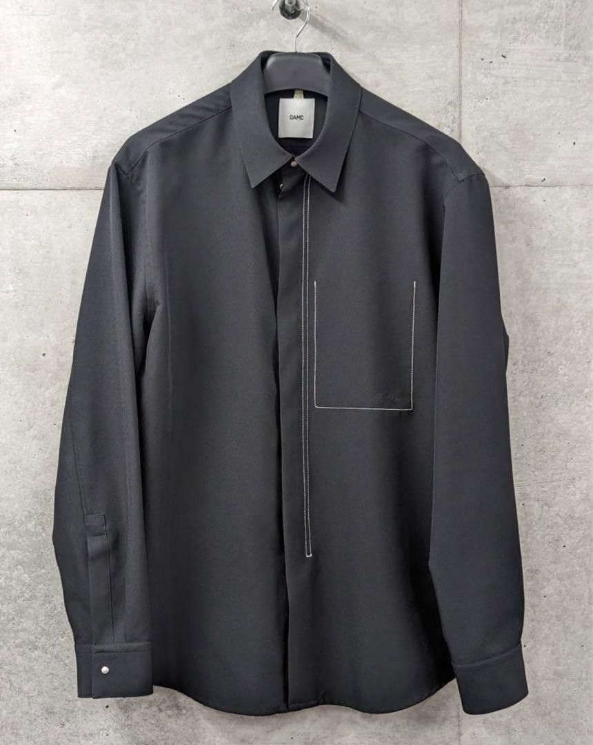 OAMC Ian Shirt Navy Size US M / EU 48-50 / 2 - 1 Thumbnail