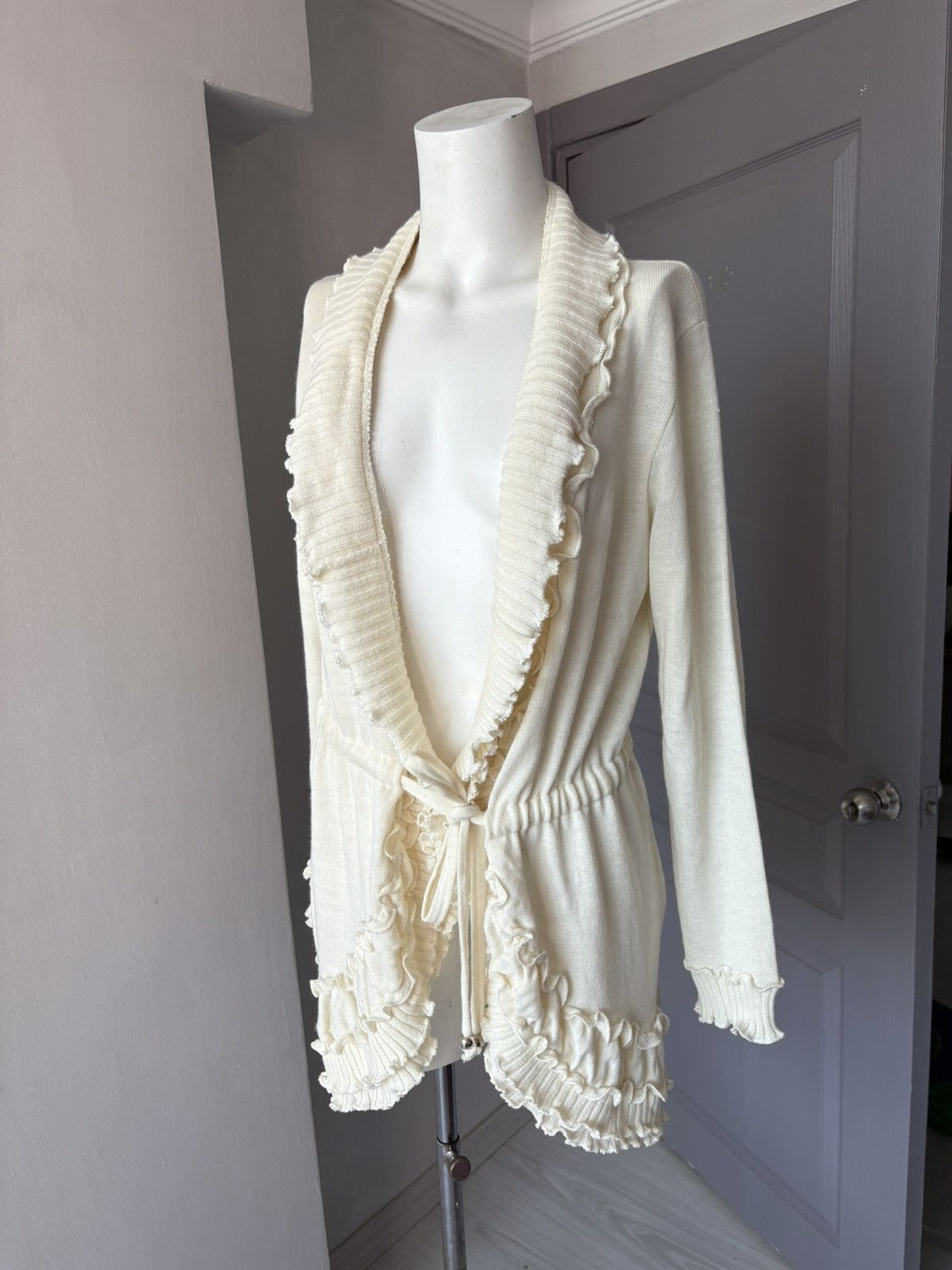 Vintage Wool cardigan Size M / US 6-8 / IT 42-44 - 3 Thumbnail