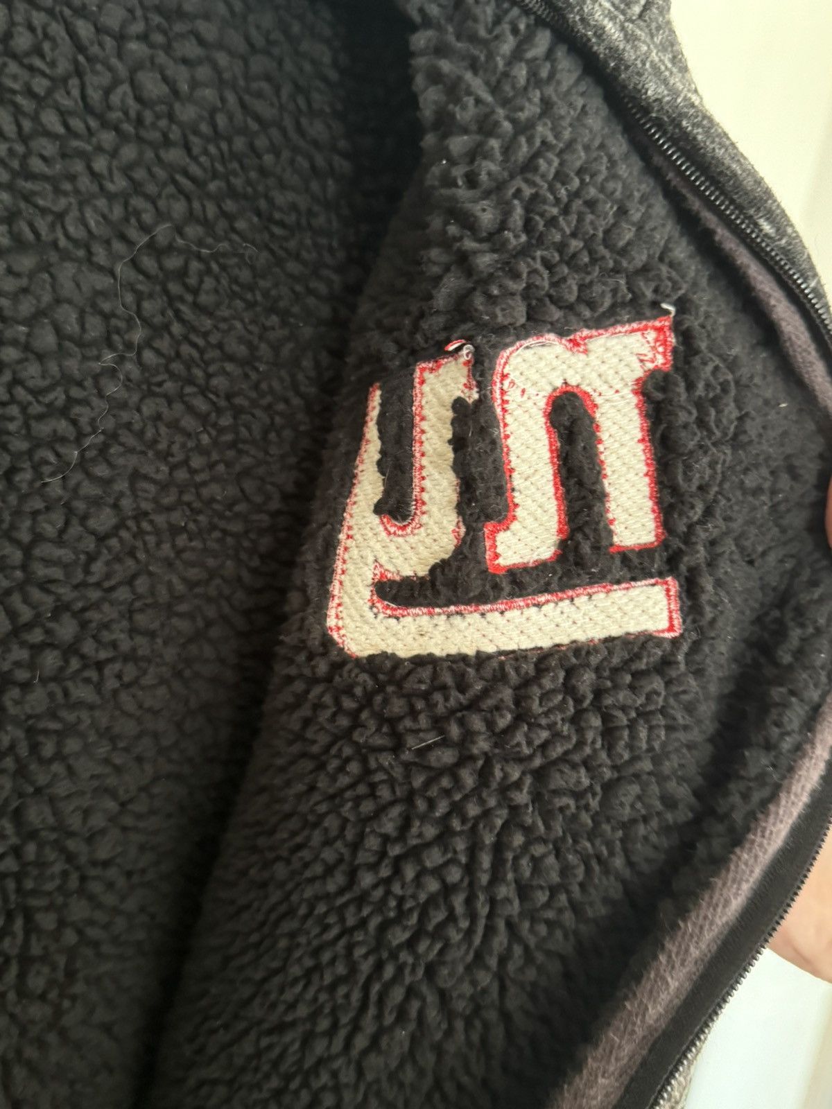 NFL New York Giants Embroidered Winter Sweatshirt Size US L / EU 52-54 / 3 - 3 Thumbnail
