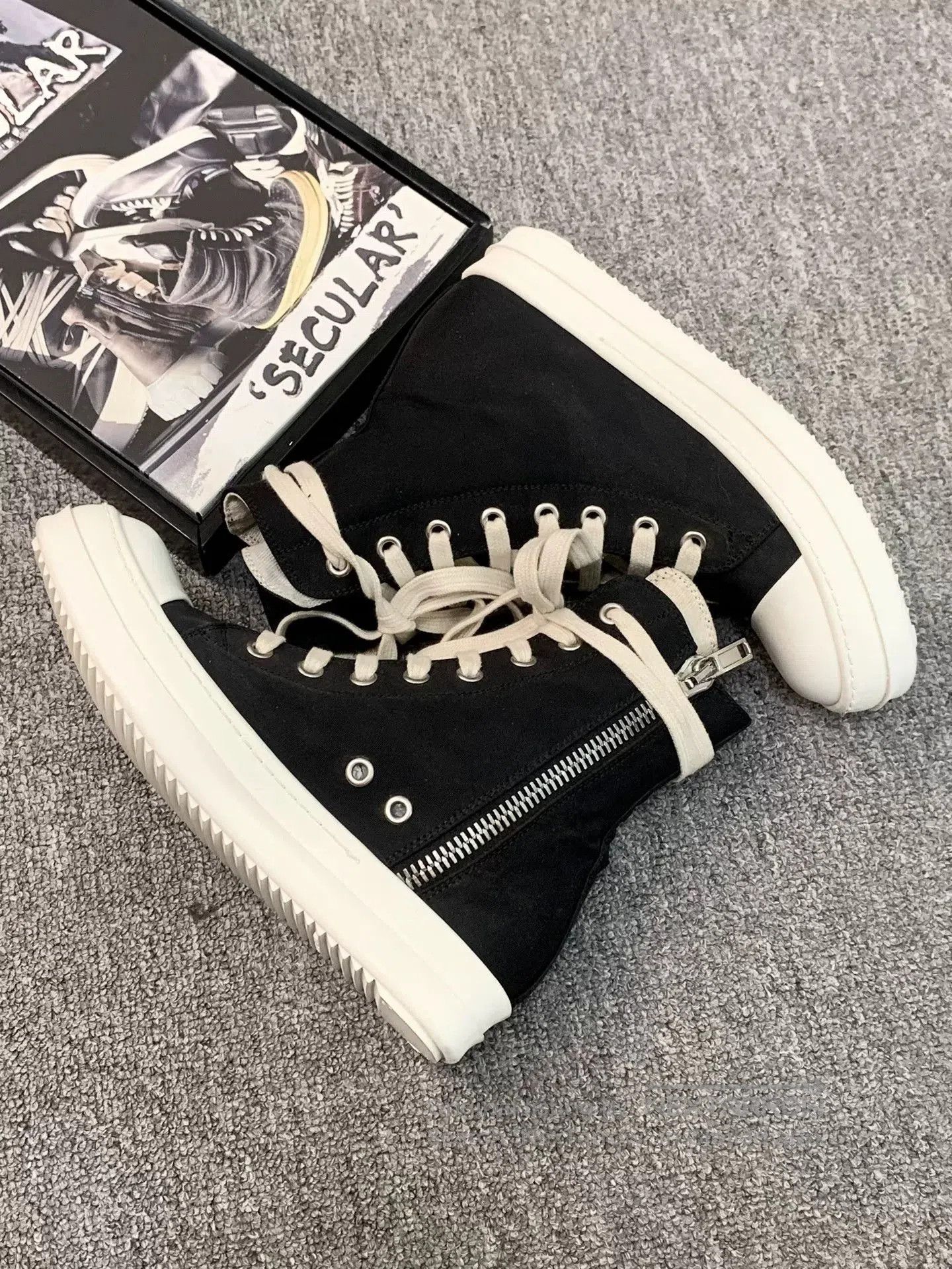 Rick Owens Drkshdw rick owens high. Size US 5.5 / IT 35.5 - 6 Thumbnail