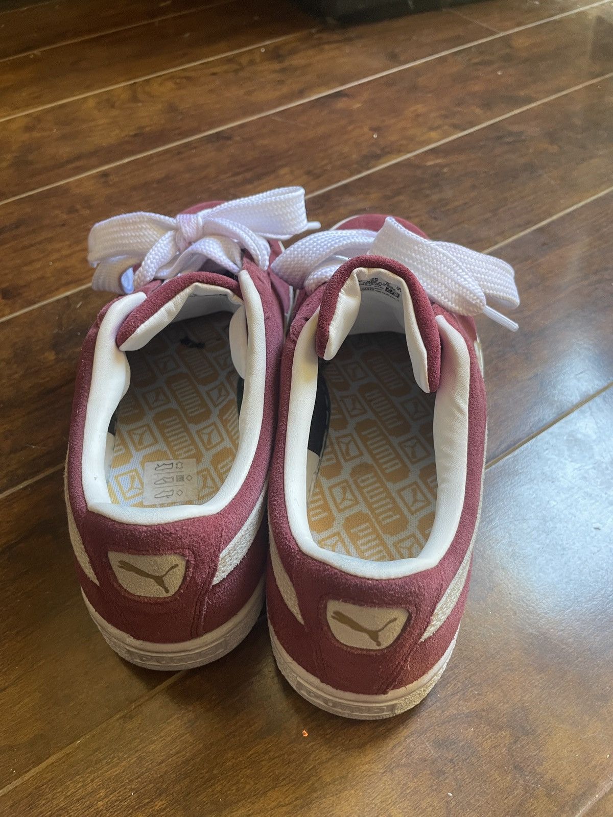 Puma Puma suede maroon royal size 9 burgundy Size US 9 / EU 42 - 3 Thumbnail
