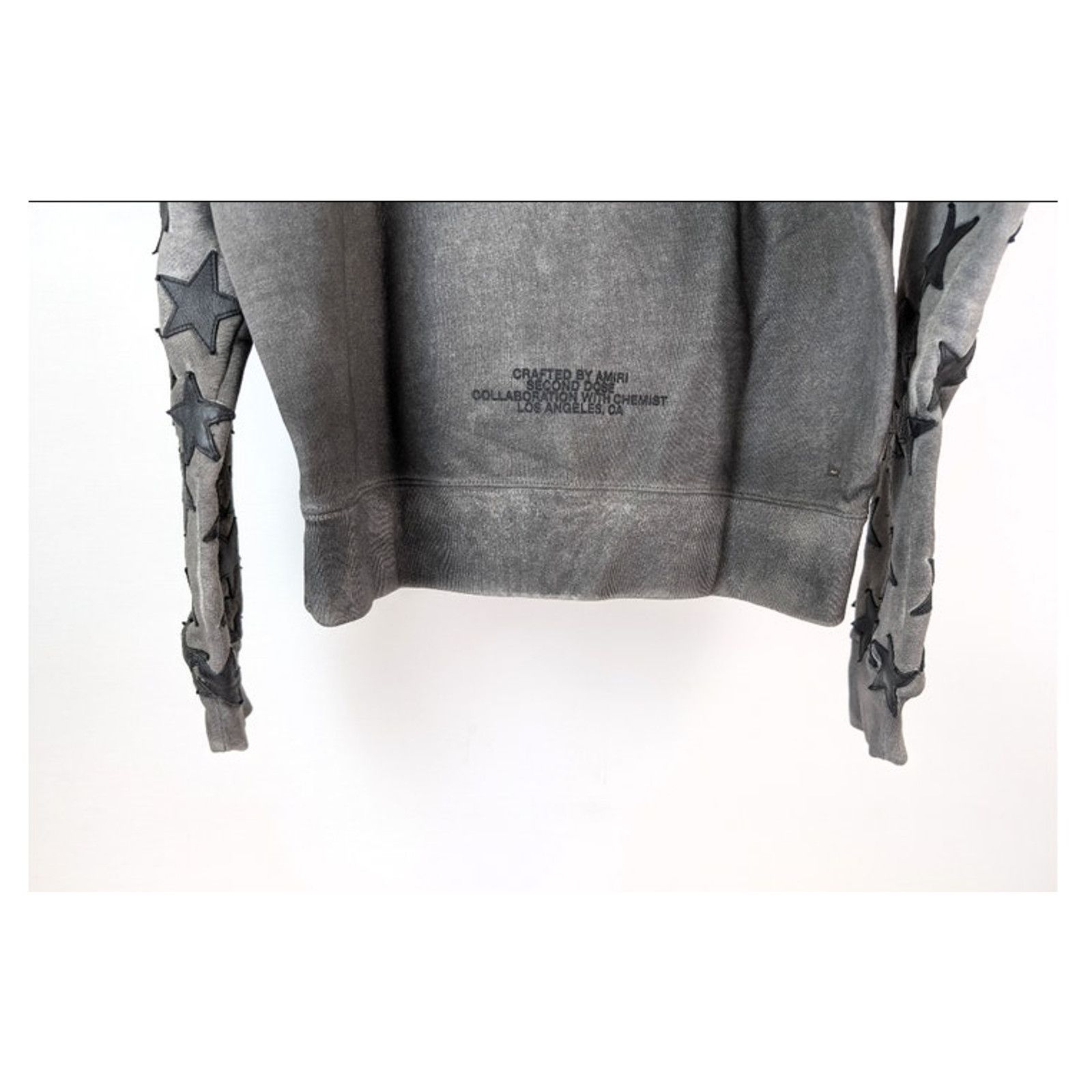 Amiri o1rshd1 Chemist Star Hoodie Heather in Grey Size US XL / EU 56 / 4 - 17 Thumbnail