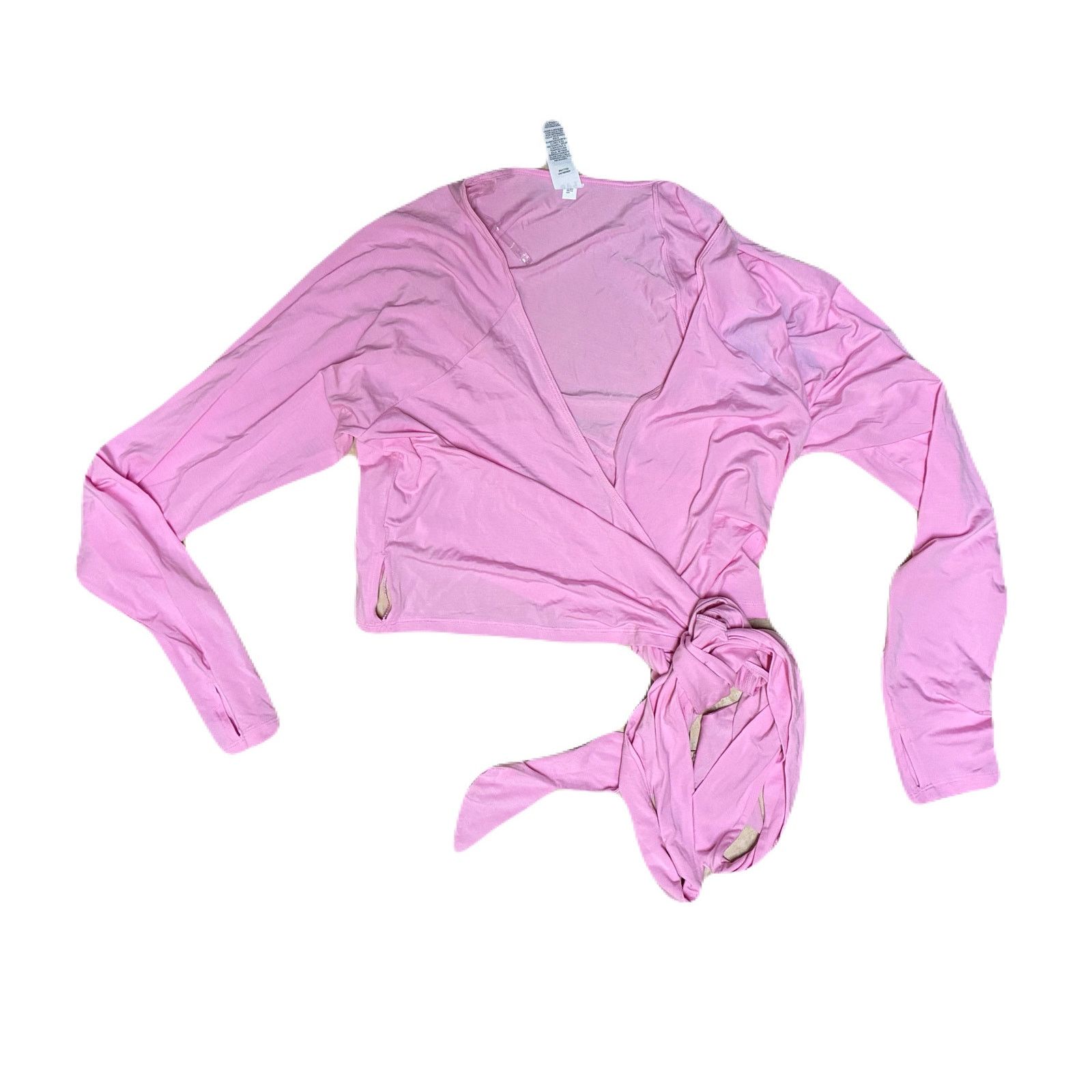 The Unbranded Brand Joy Lap Women’s Long Sleeve Shirt Size XXL Color Pink Size XXL / US 16-18 / IT 52-54 - 2 Thumbnail