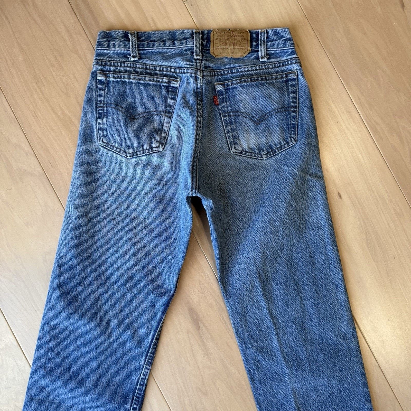 Levi's × Vintage Vintage Levis 701 Jeans 27 Blue 80s Denim Made in USA Size US 27 - 8 Thumbnail