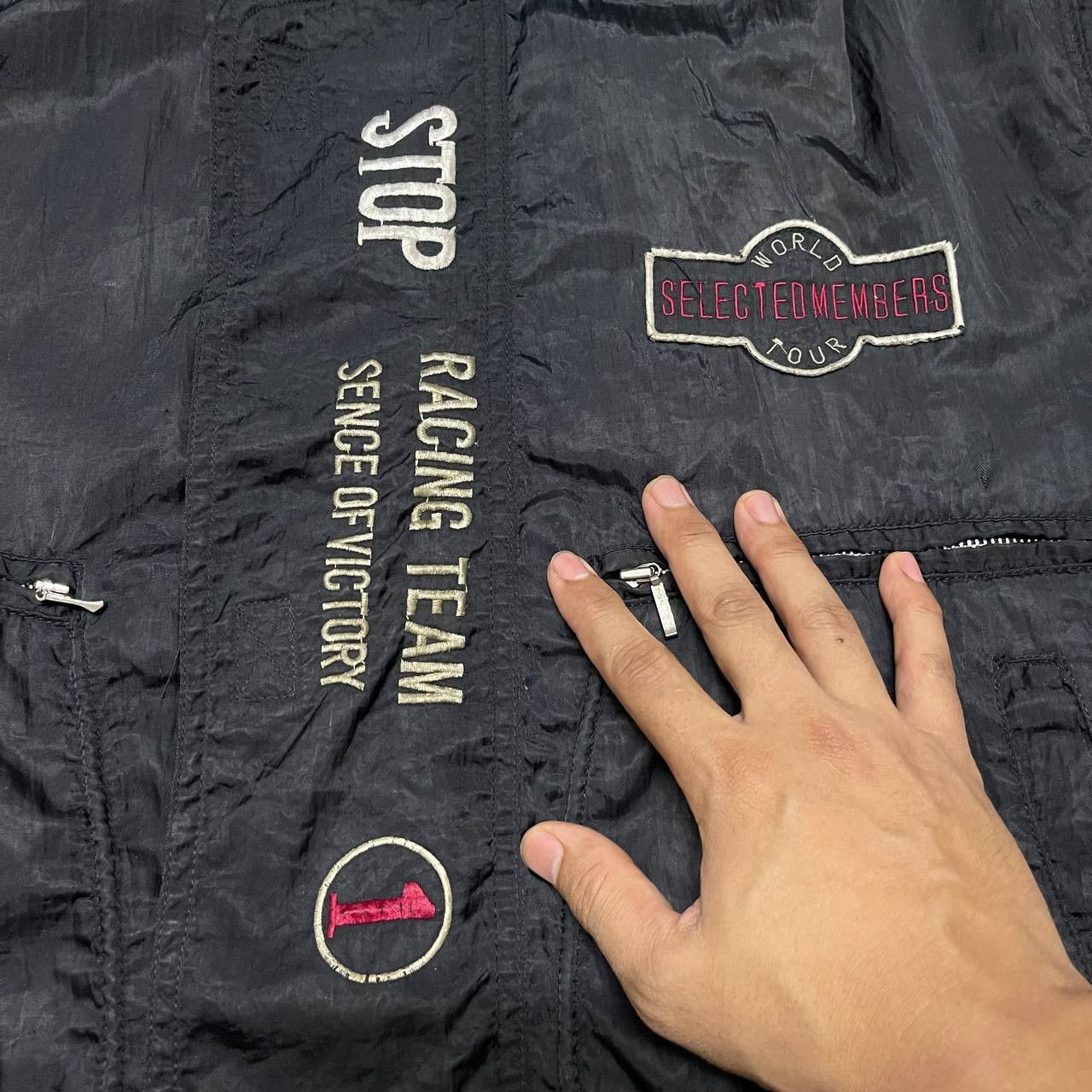 Vintage Vintage Toppe For Men Collection Racing Team Jacket Size US L / EU 52-54 / 3 - 10 Thumbnail