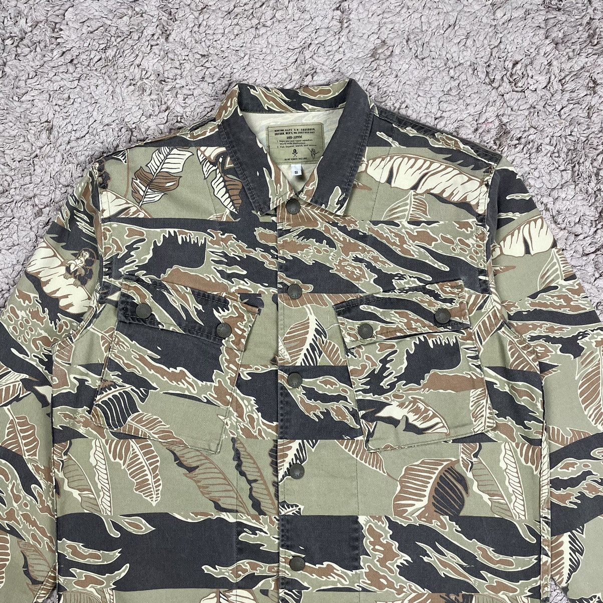 Bape Banana Leaf Camo Military Shirt Size US S / EU 44-46 / 1 - 7 Thumbnail