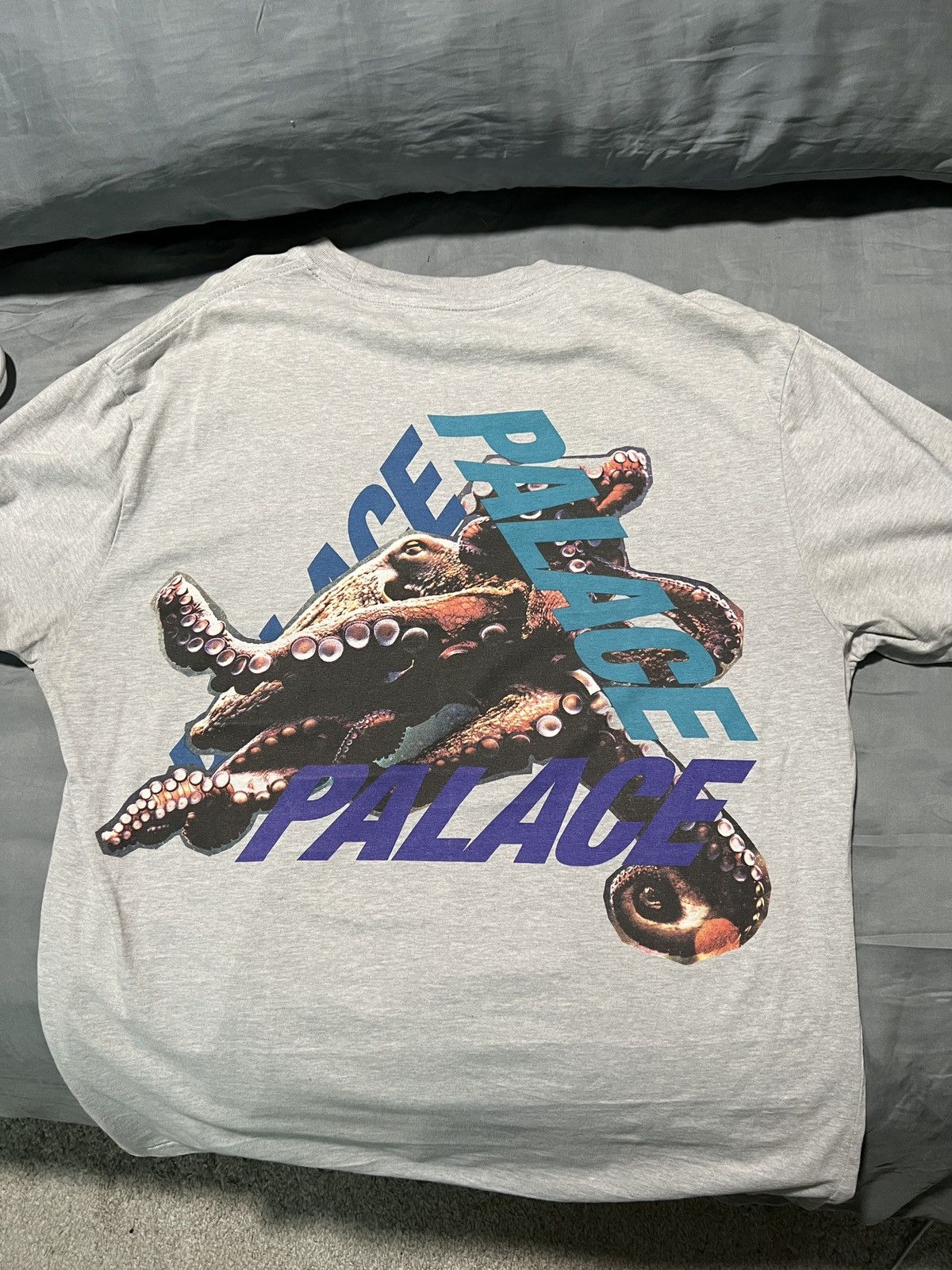 Palace Palace Octo Shirt Grey Marl Large Size US L / EU 52-54 / 3 - 1 Thumbnail