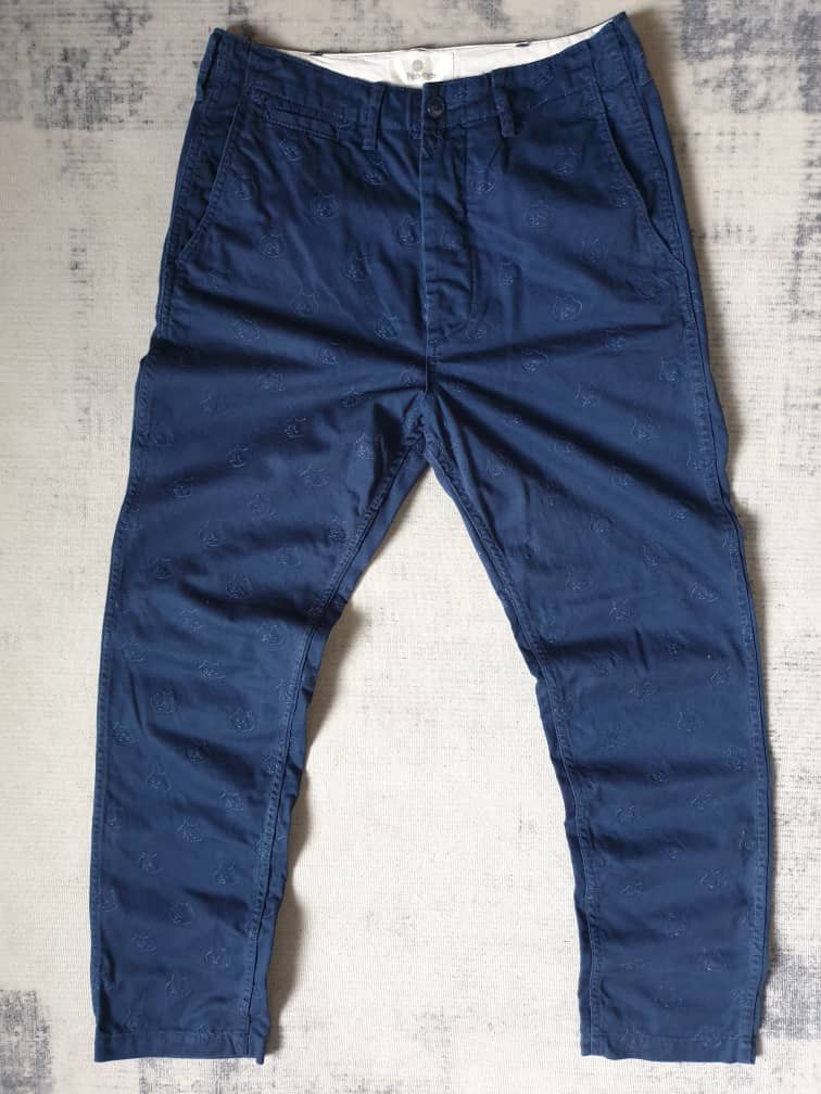Issey Miyake Ne-Net Issey miyake Monogram blue Japanese brand pant Size US 30 / EU 46 - 1 Thumbnail