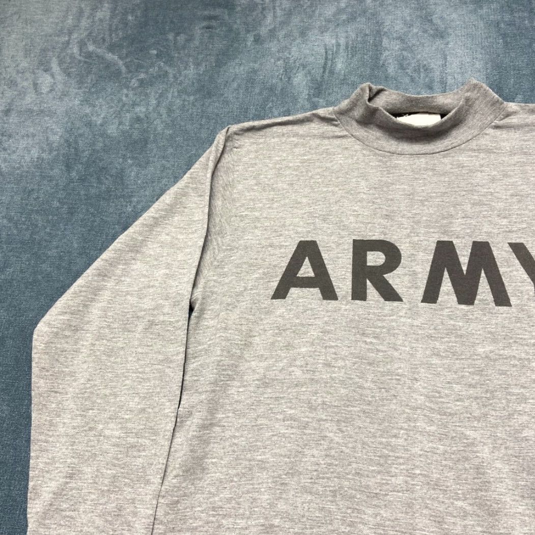 Vintage VINTAGE US Army T Shirt Men Small Gray Physical Fitness Uniform IPFU Long Sleeve Size US S / EU 44-46 / 1 - 4 Thumbnail