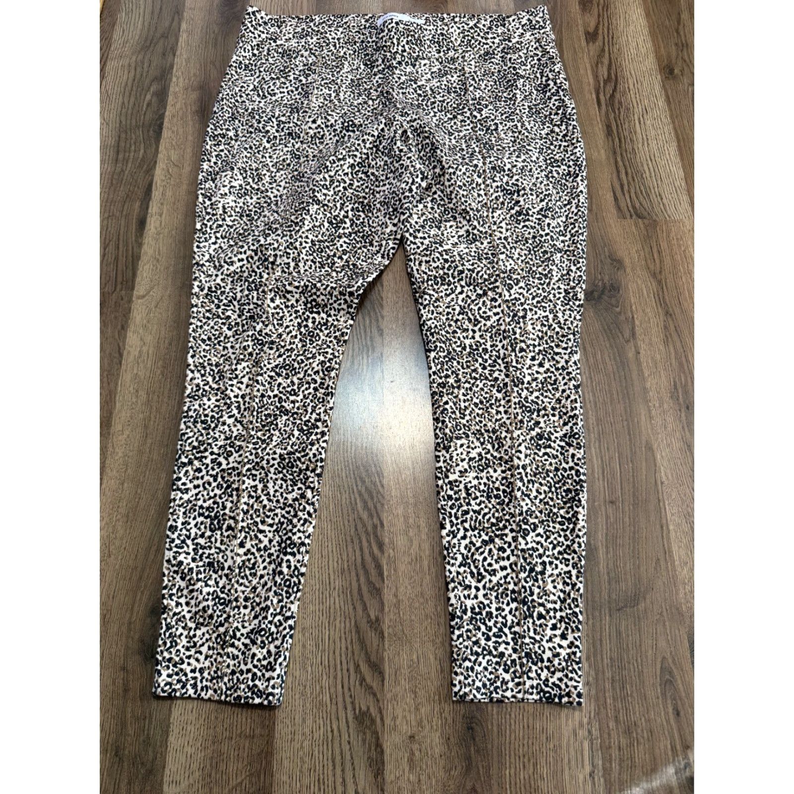 Old Navy VINTAGE Old Navy Pants Womens XL Black Cheetah Print Stevie High Rise Leggings Size 40" / US 18 - 7 Thumbnail