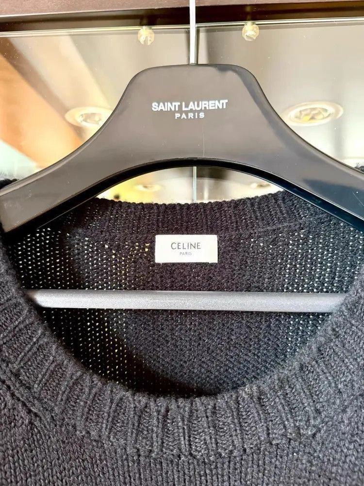 Celine Celine by Hedi 21SS Runway Big Lips Knitwear-2507 Size US S / EU 44-46 / 1 - 4 Thumbnail