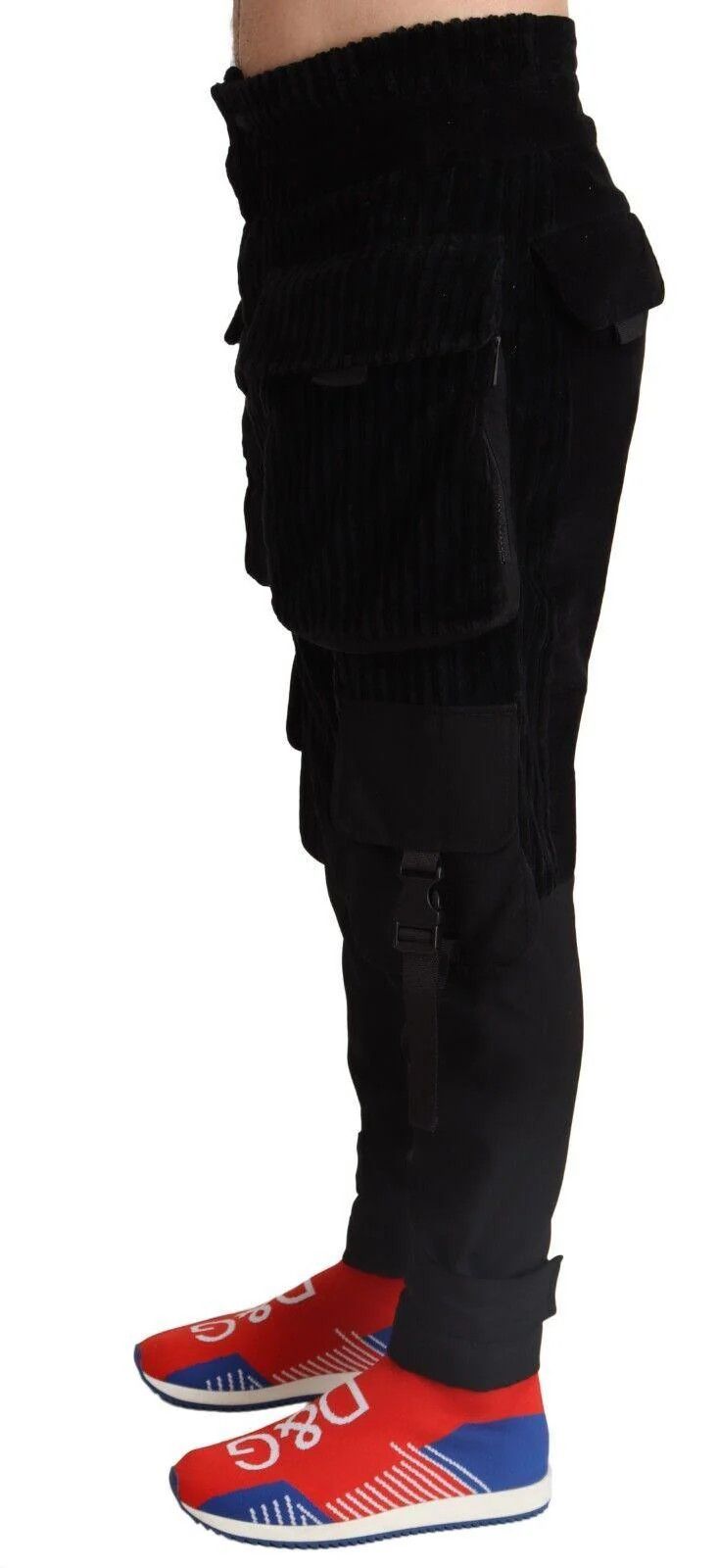 Dolce & Gabbana o1y0125 Cargo Pant in Black Size US 30 / EU 46 - 2 Thumbnail