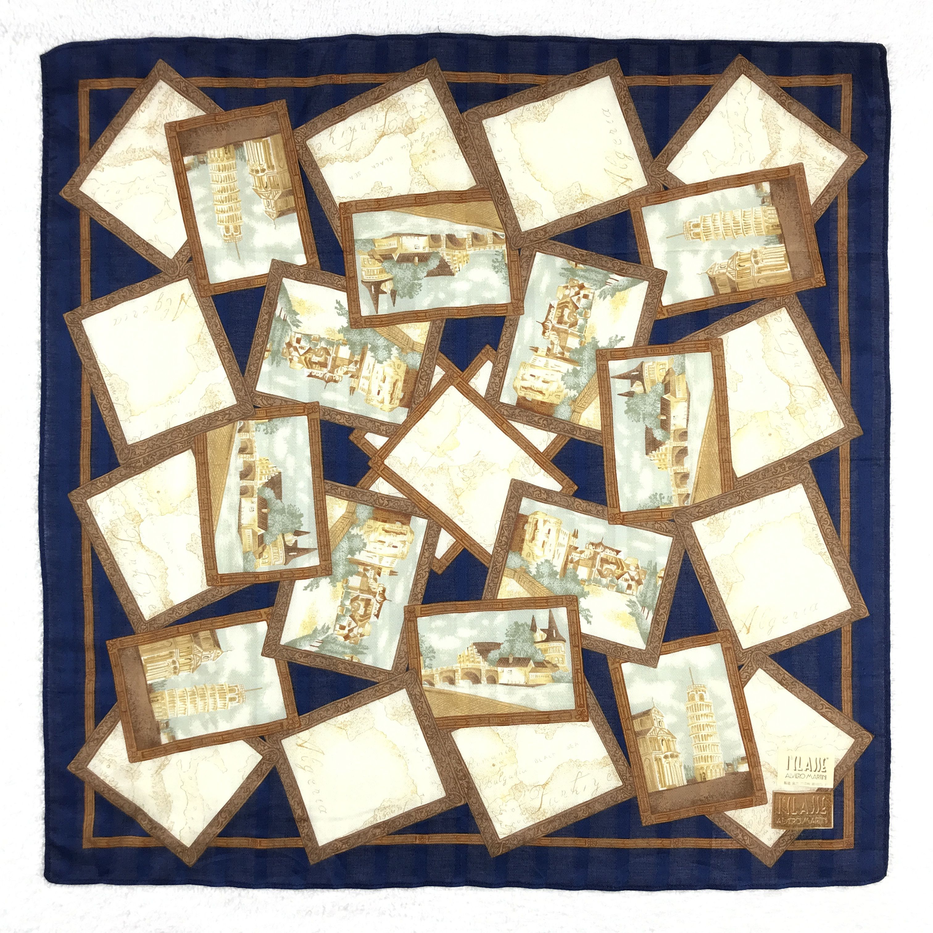 Alviero Martini × Vintage Vintage Alviero Martini Bandana Neckerchief Handkerchief Size ONE SIZE - 1 Thumbnail