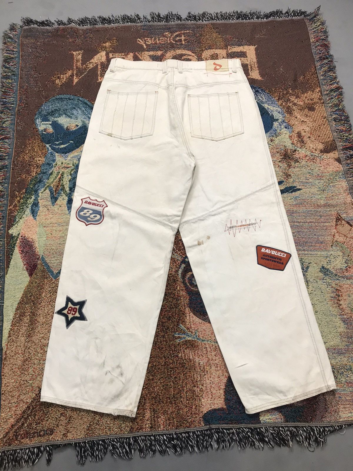 Other Vintage HipHop patched baggy denim Size US 40 / EU 56 - 2 Thumbnail