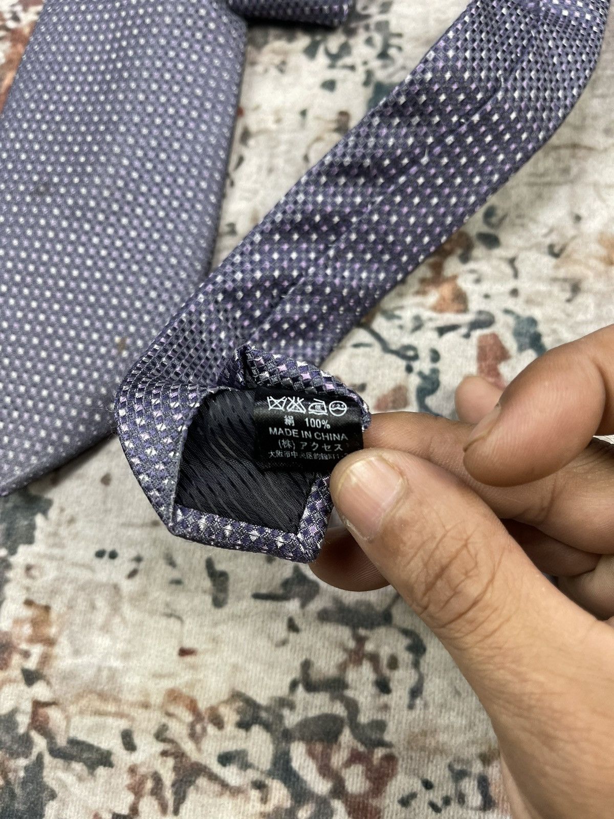 Kansai Yamamoto Sissy By Kansai Yamamoto Silk Tie Size ONE SIZE - 3 Thumbnail