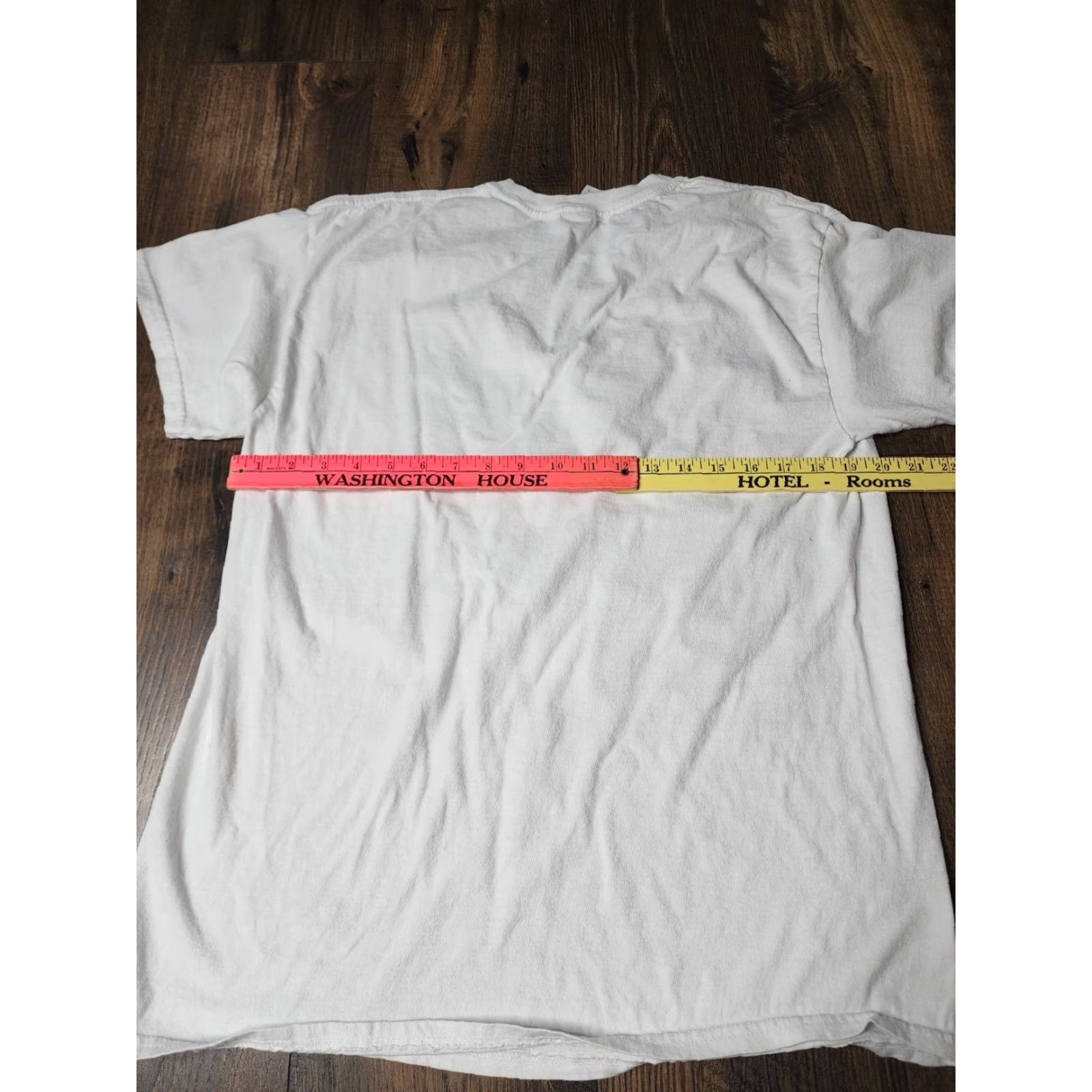 Vintage Gilden Michael Jackson LIVE Tribute Concert T-Shirt Mens L White Short Sleeve Graphic Music Size US L / EU 52-54 / 3 - 3 Thumbnail