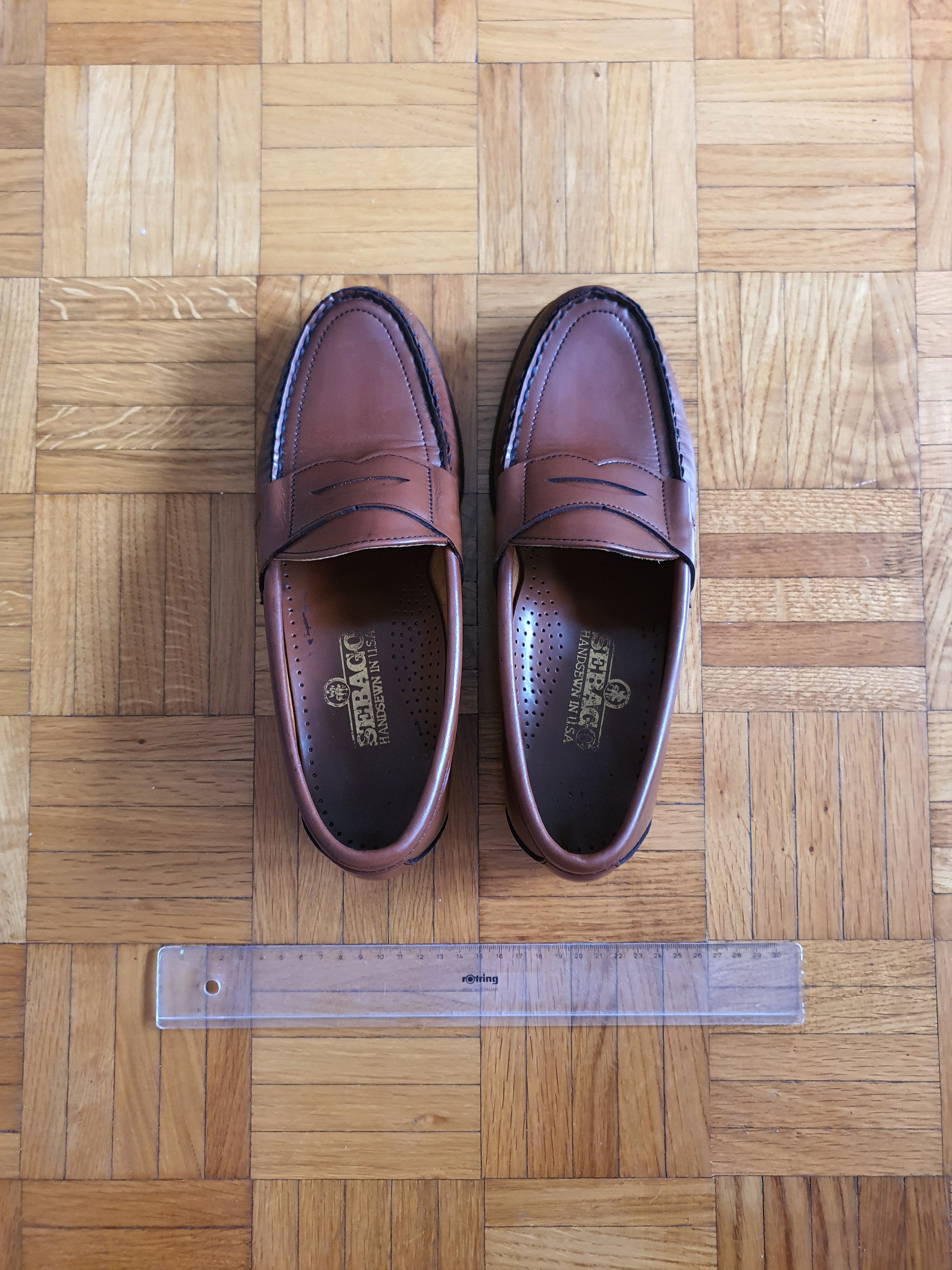 Sebago ''CLASSIC DAN'' Moccasins Penny Loafers - Sz US 8.5, EU 42 Size US 8.5 / EU 41-42 - 6 Thumbnail