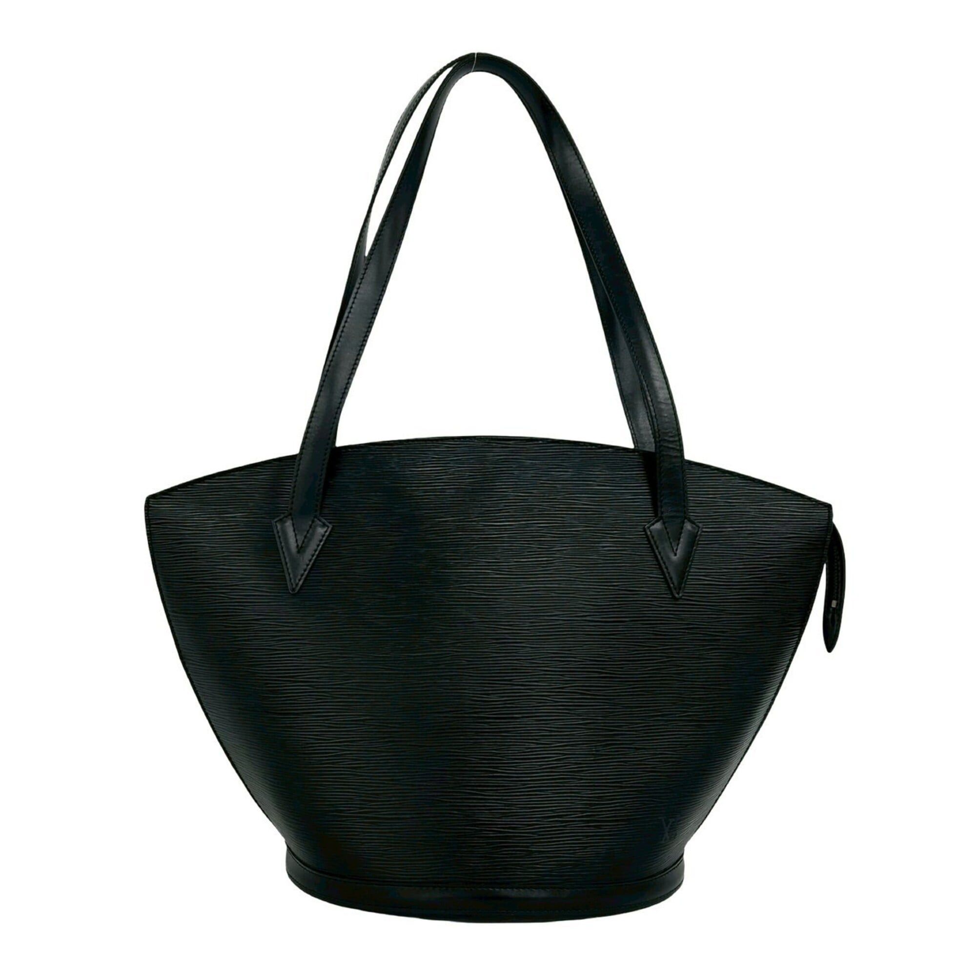Louis Vuitton Louis Vuitton Vintage Saint Jacques Epi Leather Genuine Tote Bag Semi Shoulder Noir 92807 Size ONE SIZE - 1 Thumbnail