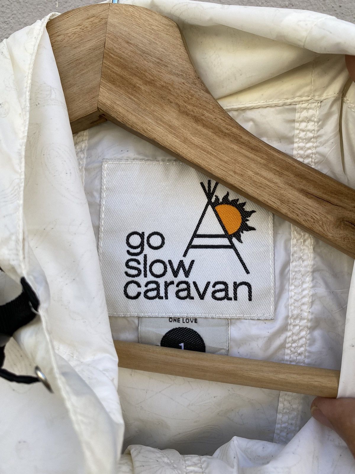 go slow caravan Go Slow Caravan Fullprint Abstract Art Design Light Jacket Size S / US 4 / IT 40 - 7 Thumbnail