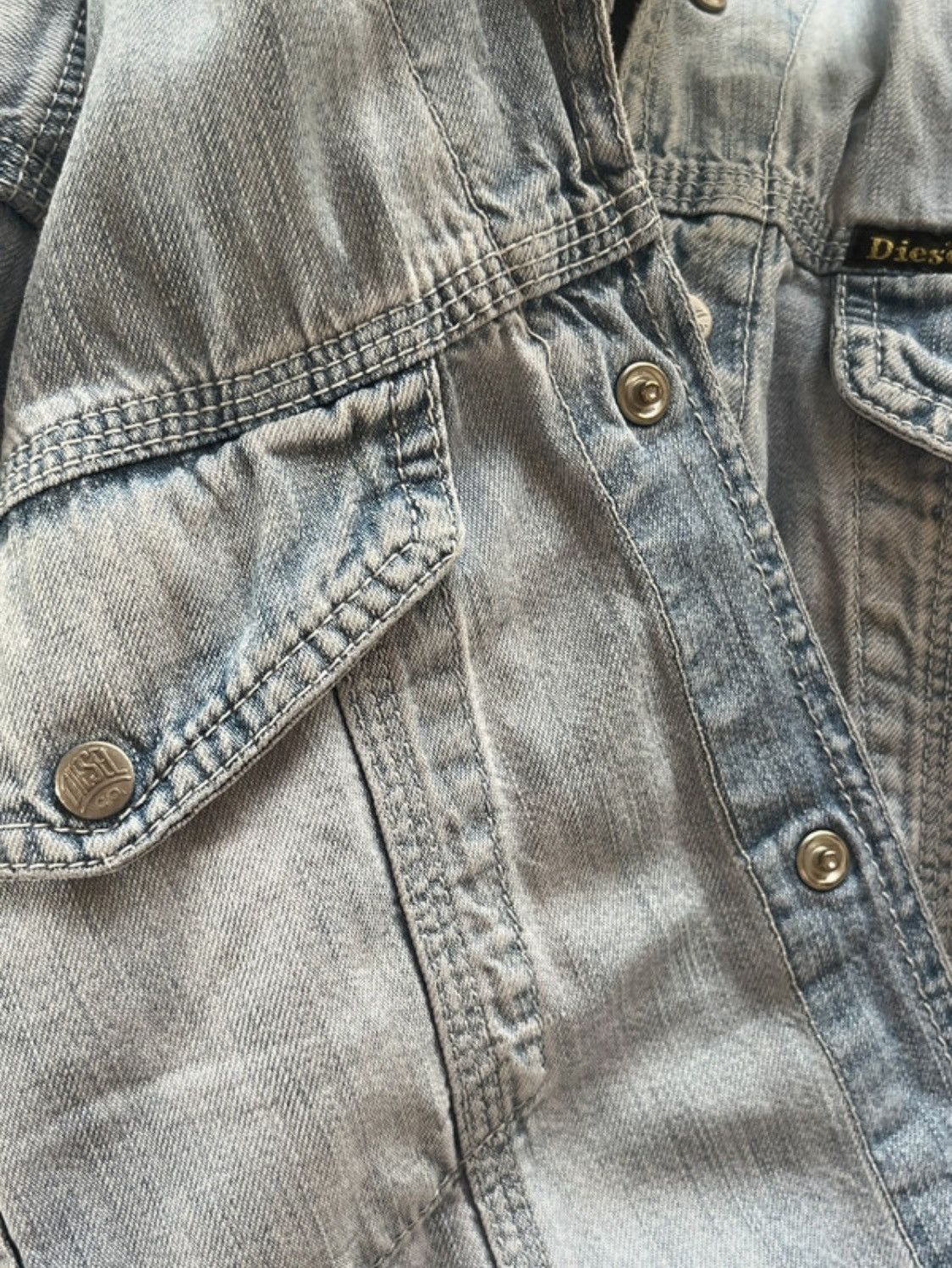 Diesel Diesel jeans button up shirt Size US L / EU 52-54 / 3 - 7 Thumbnail