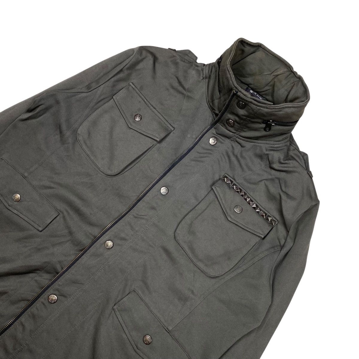 If Six Was Nine × Japanese Brand × Le Grande Bleu (L.G.B.) In The Attic Embroidery Bono Military Jacket Size US L / EU 52-54 / 3 - 6 Thumbnail